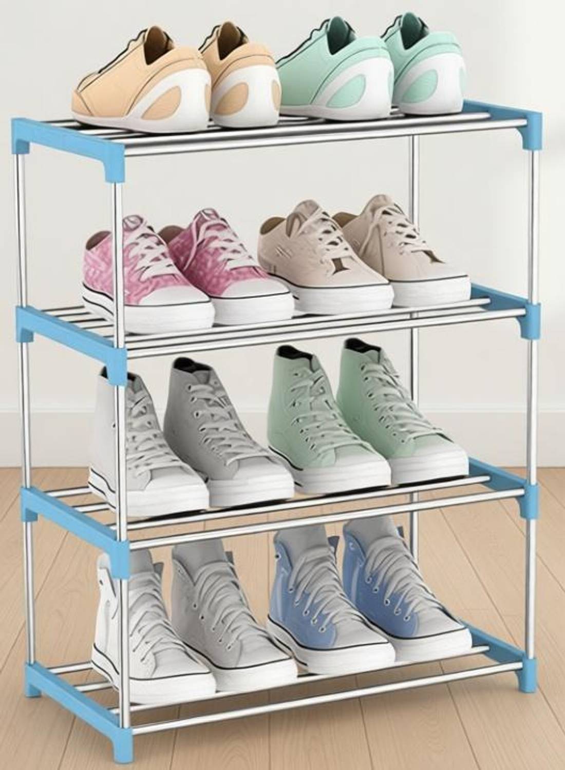 Plexus Enterprises Metal, Plastic Shoe Rack - Image 2