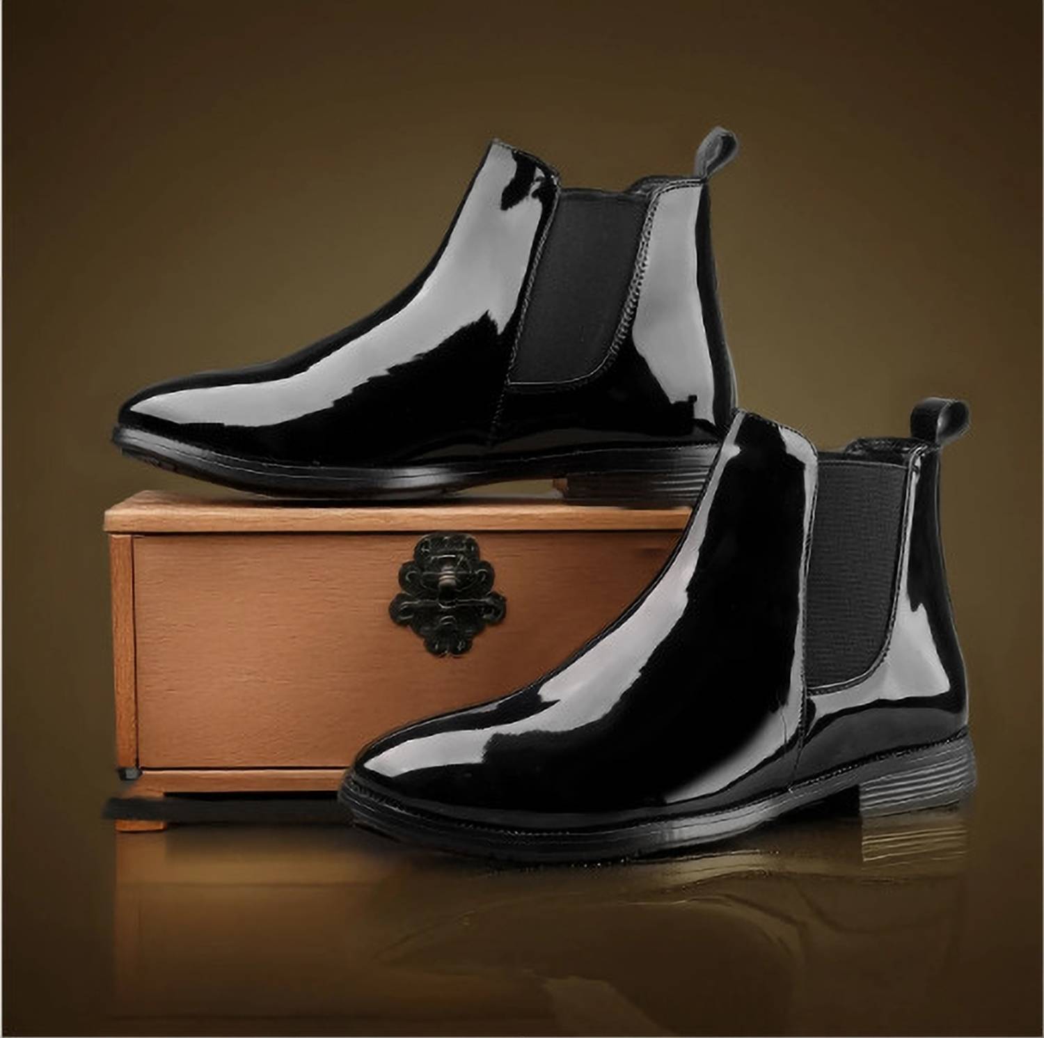 BLOMAX Synthetic Leather Chelsea Boots - Image 3