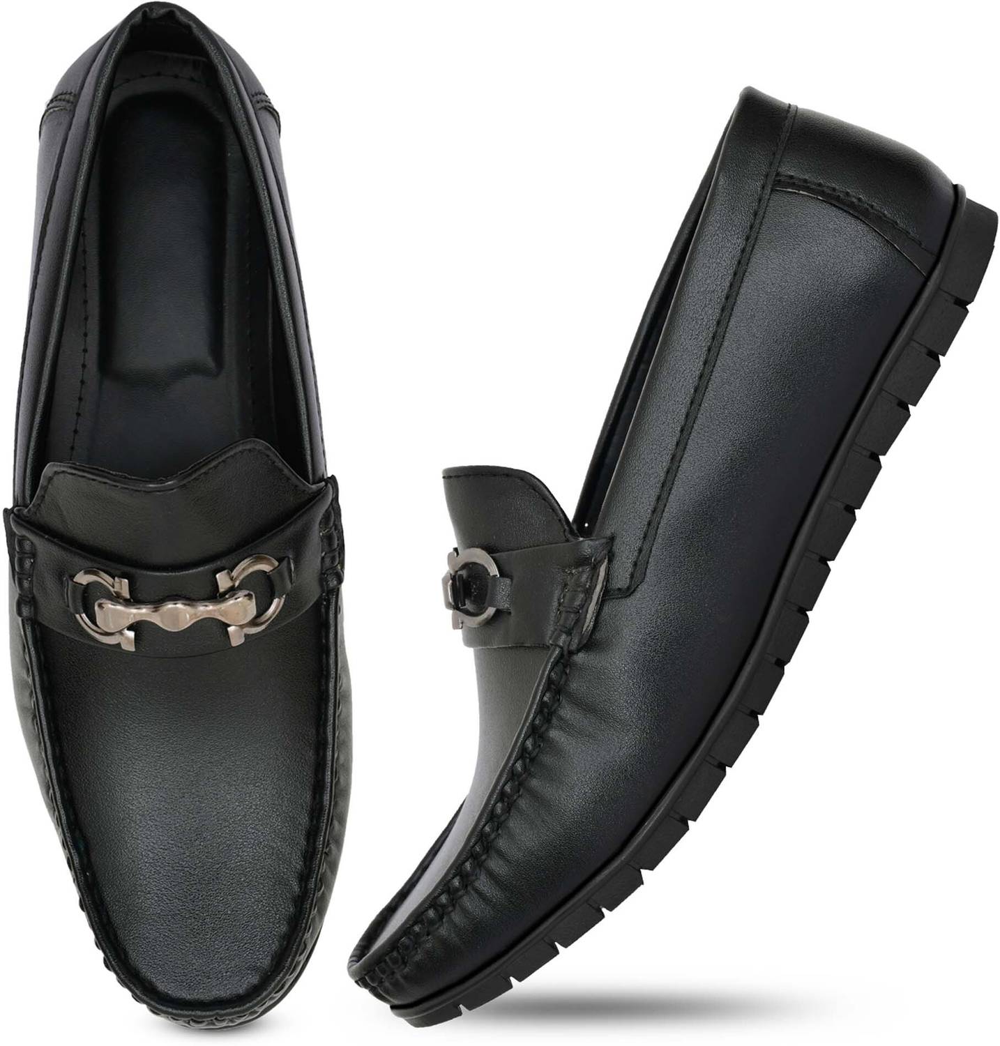 Vask KUS2052_BLACK Men's Loafers - Image 3