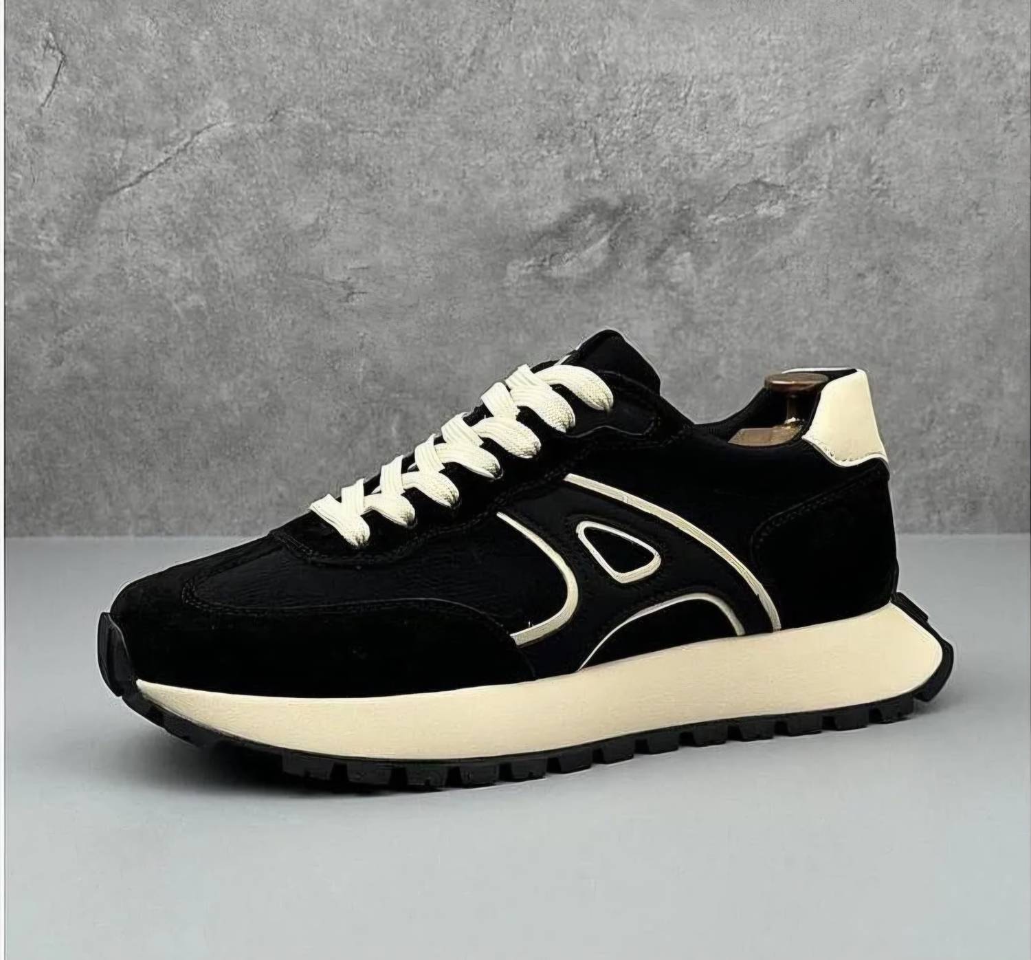 STRANGER BROTHERS Black Sneakers For Men - Image 5