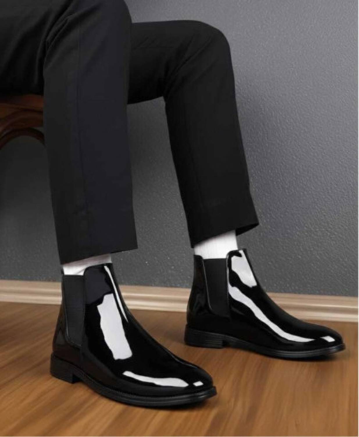 BLOMAX Synthetic Leather Chelsea Boots - Image 2