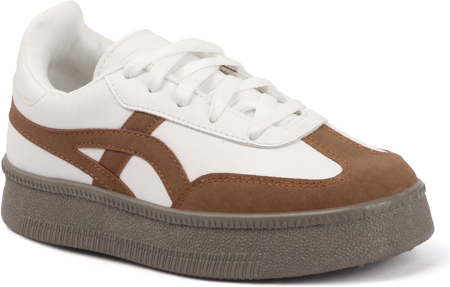 VENDOZ Colorblock Heel Flat Sneakers - Image 3