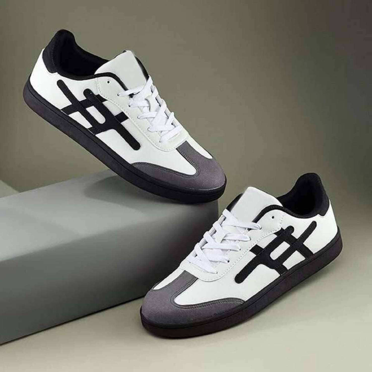 FRENZYHUB Urban Edge Casual Sneakers - Image 1
