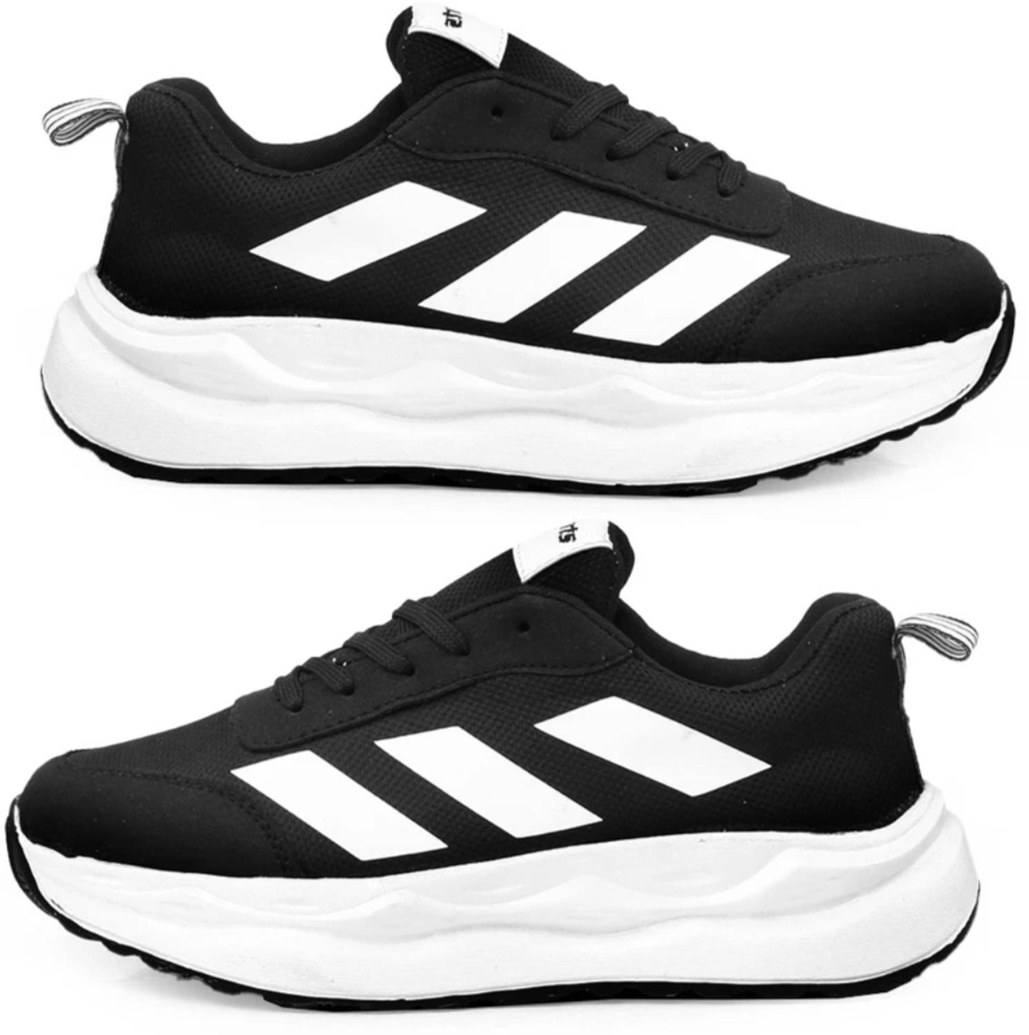TERFILL Black Lightweight Running Shoes - Image 5