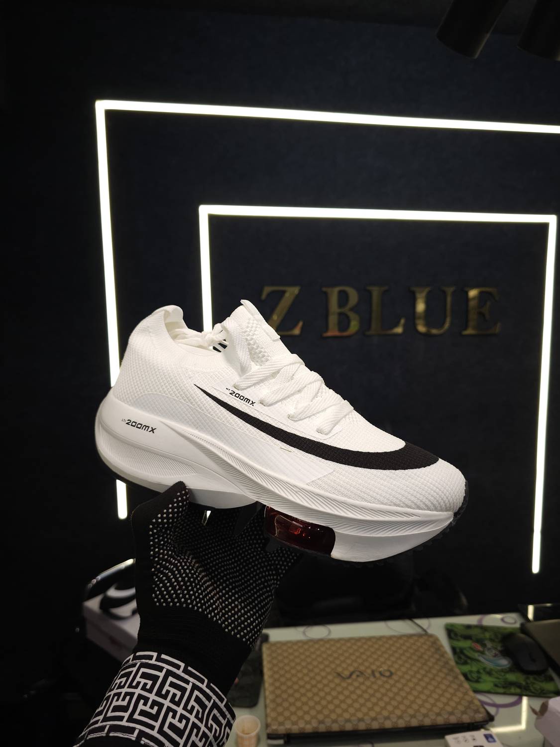 Z Blue Premium Blue Running Sneakers - Image 5