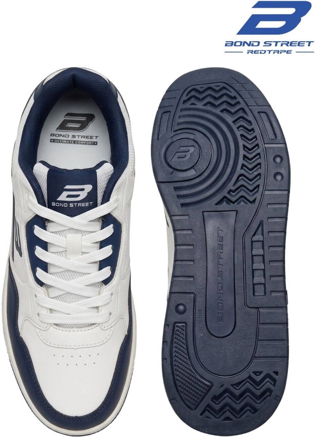 Bond Street Men's Red Casual Sneakers - Image 5