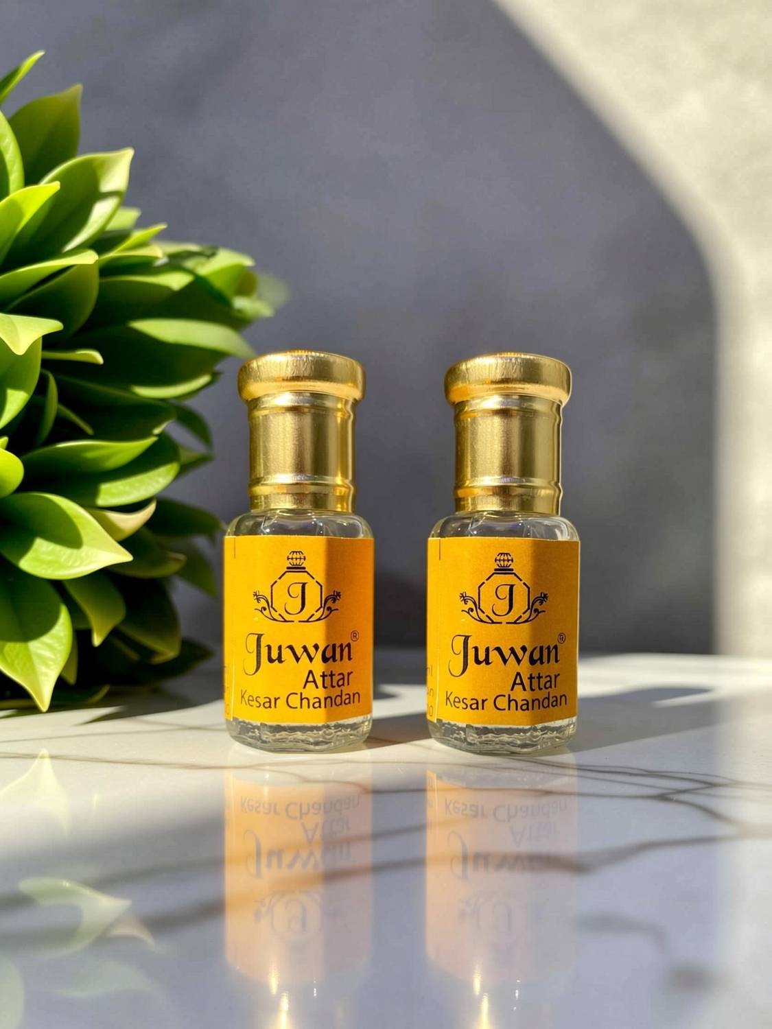 Juwan Kesar Chandan Roll on Attar for Men 6 ml x 2 - Image 3