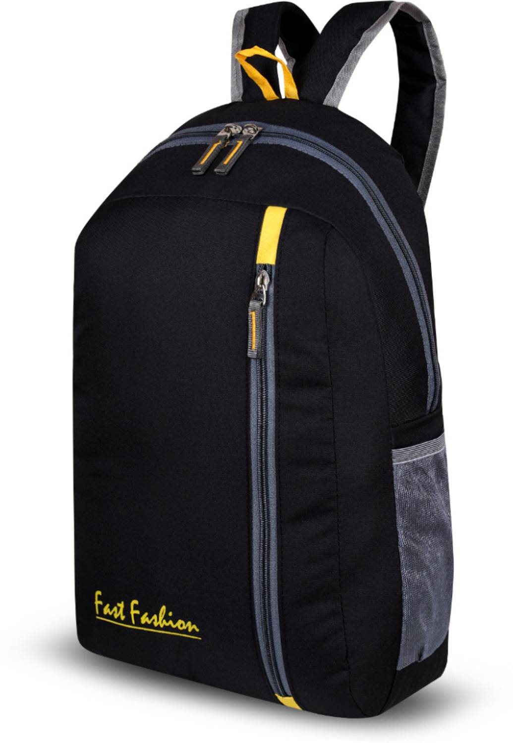 Fast Fashion Pp_010 Black 22L Backpack - Image 2