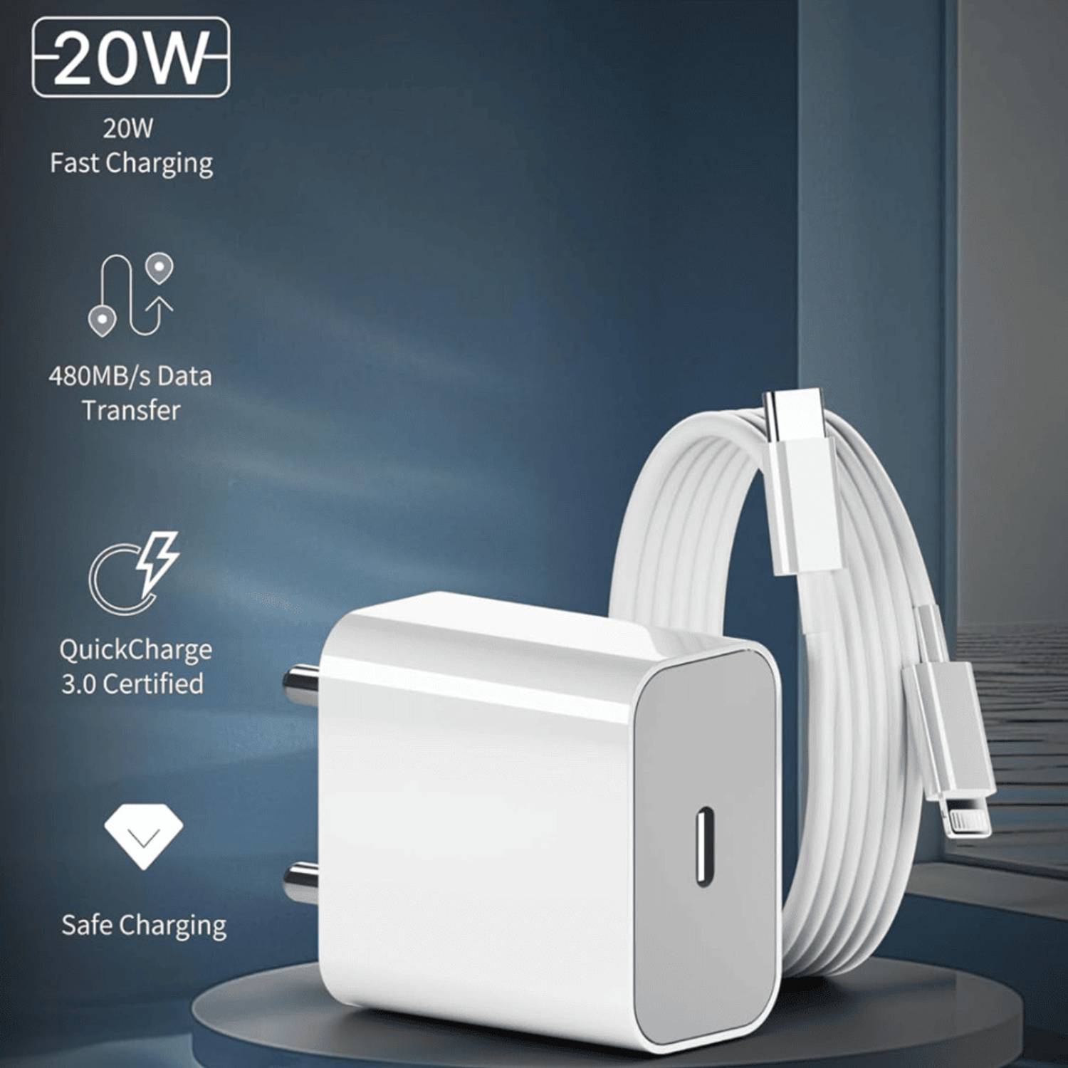 type c pd fast charge iphone