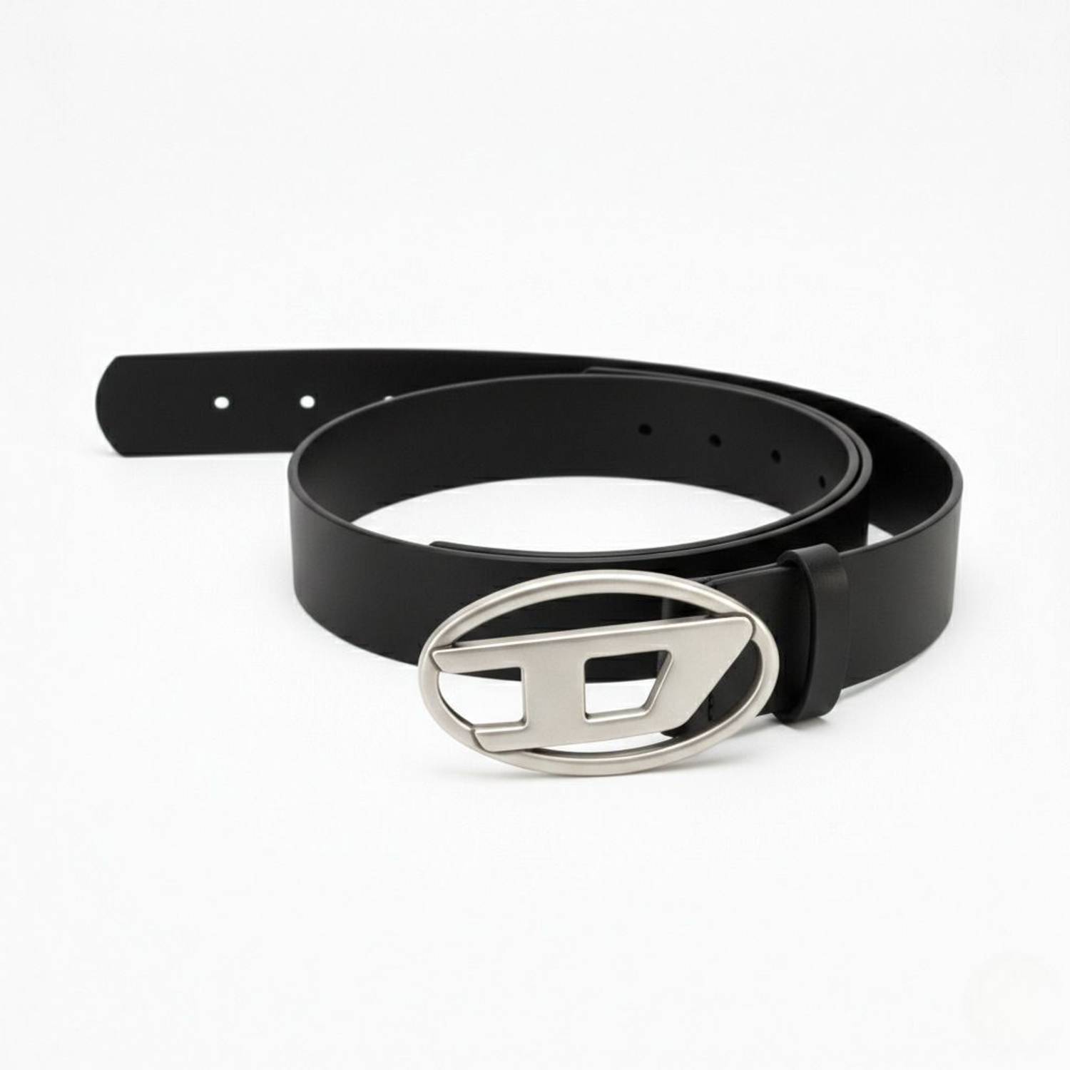 xelcis Men & Women Black Genuine Leather Belt