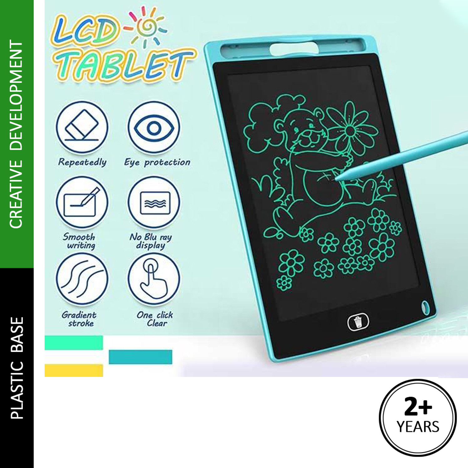 ShopGlobal slate drawing tablet stylus kids tablet kids slate writing tablet slate board