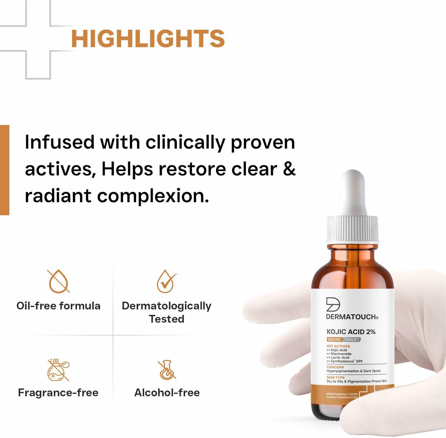 DERMATOUCH Kojic Acid 2% Serum 30ml - Image 5