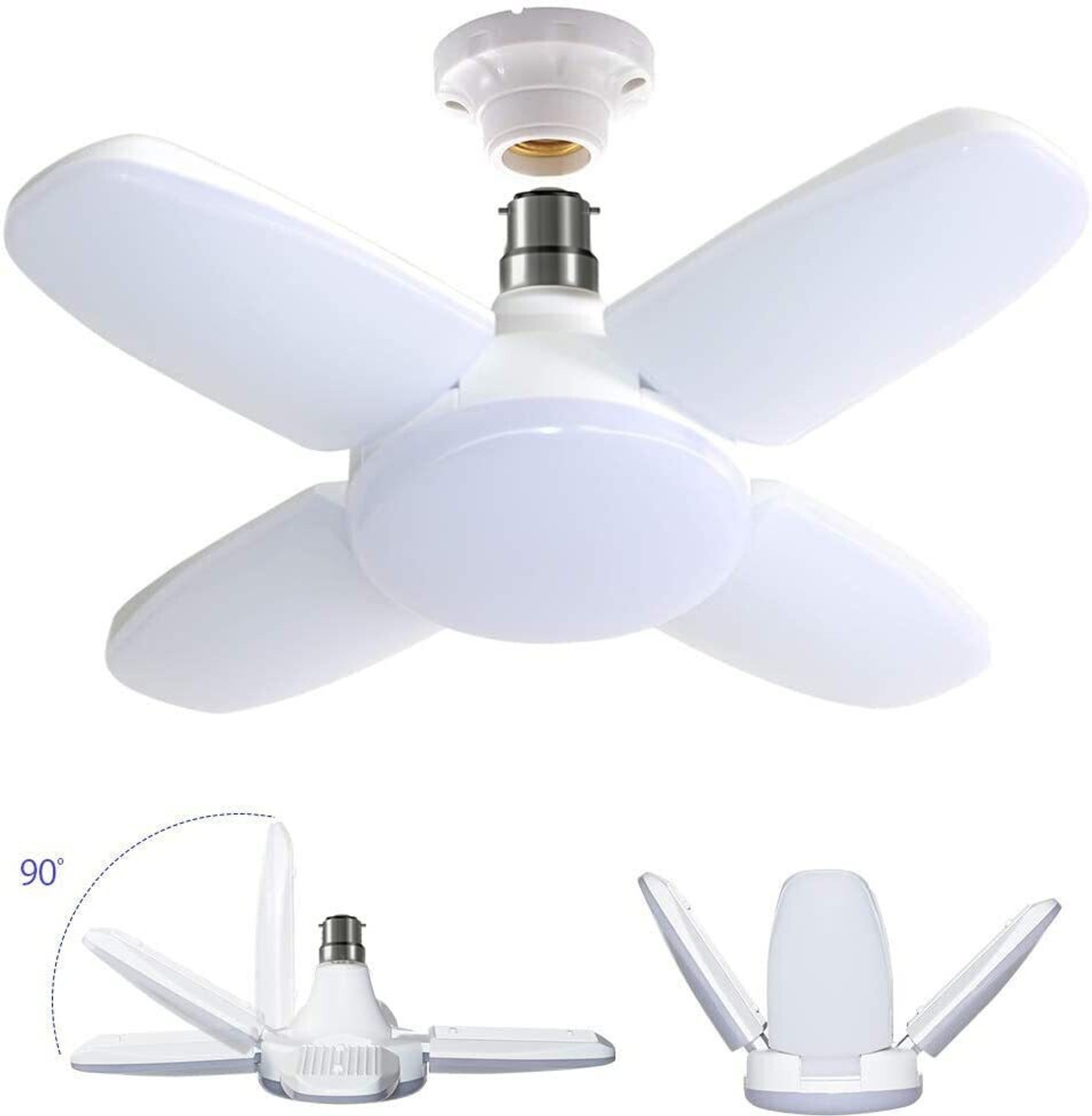 H Decor 28 W Standard B22 D LED Bulb