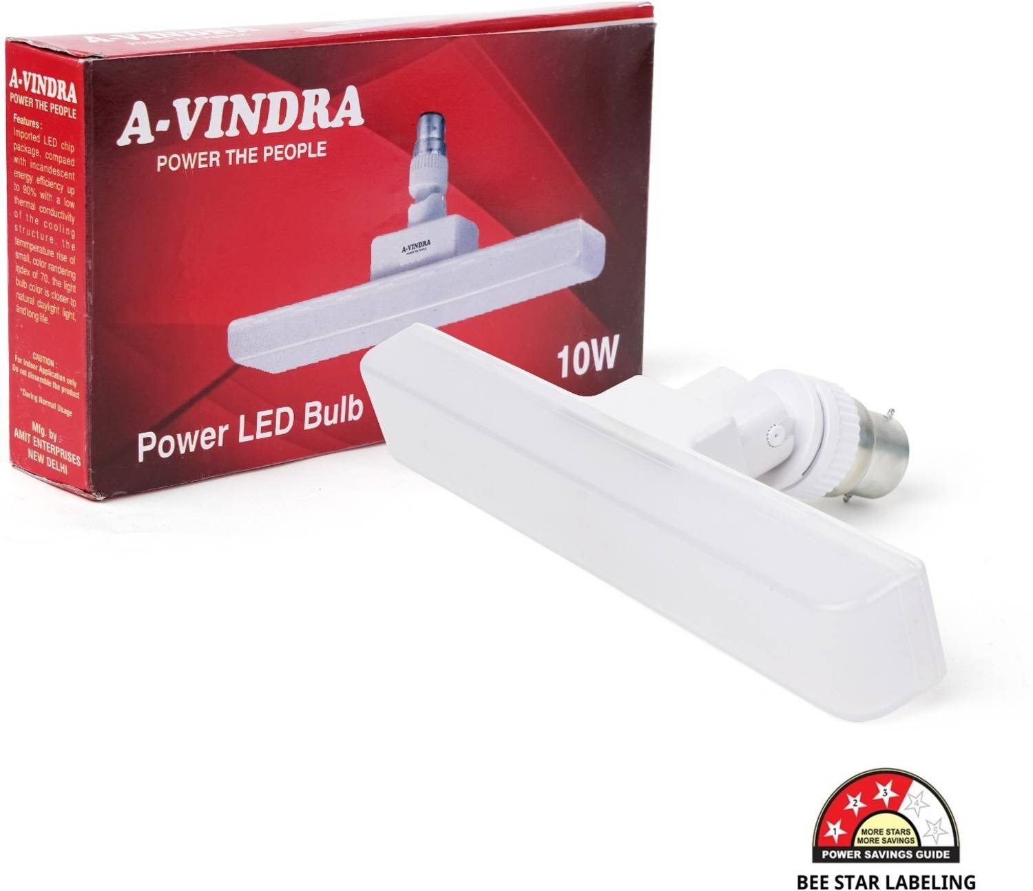 AVINDRA 10W Round B22 D LED Bulb - Image 4