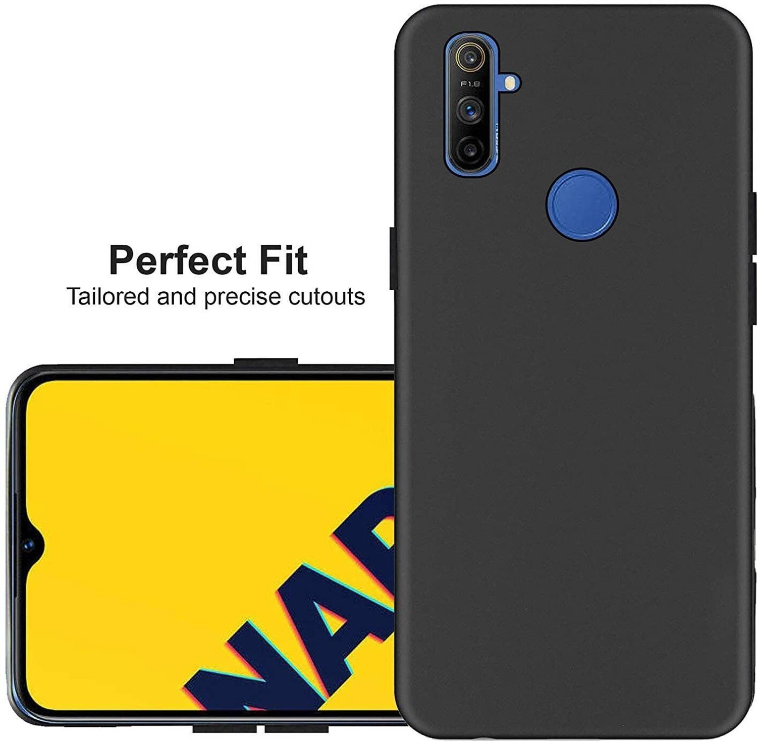 MAHTO realme narzo 10a Silicon Back Cover - Image 2