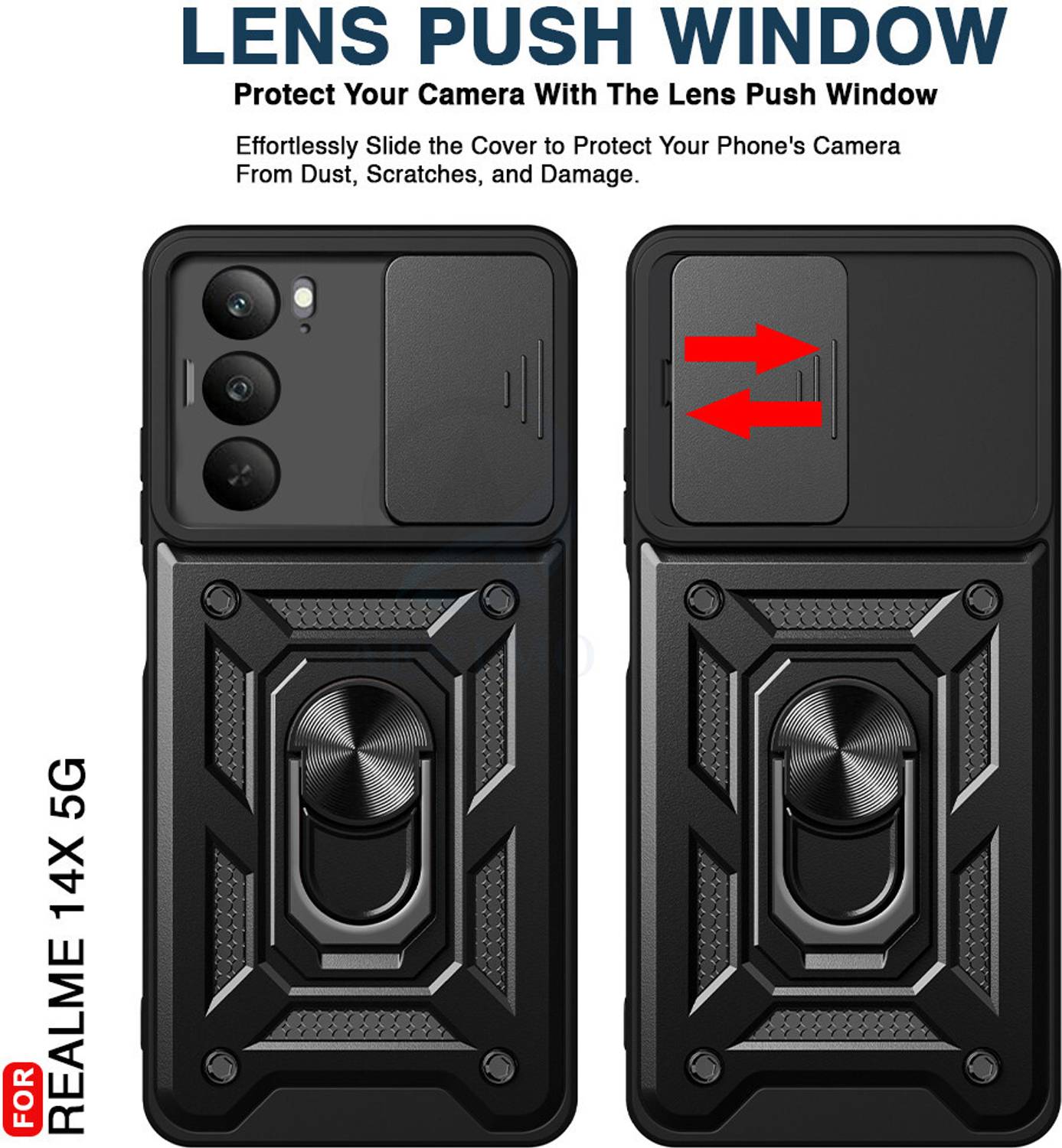 AESTMO Realme 14X 5G Polycarbonate Back Cover - Image 4