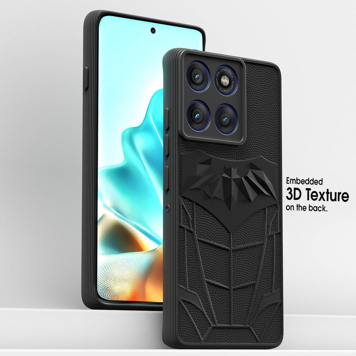 Pikkme Motorola Moto edge 60 Pro Silicon Back Cover - Image 2
