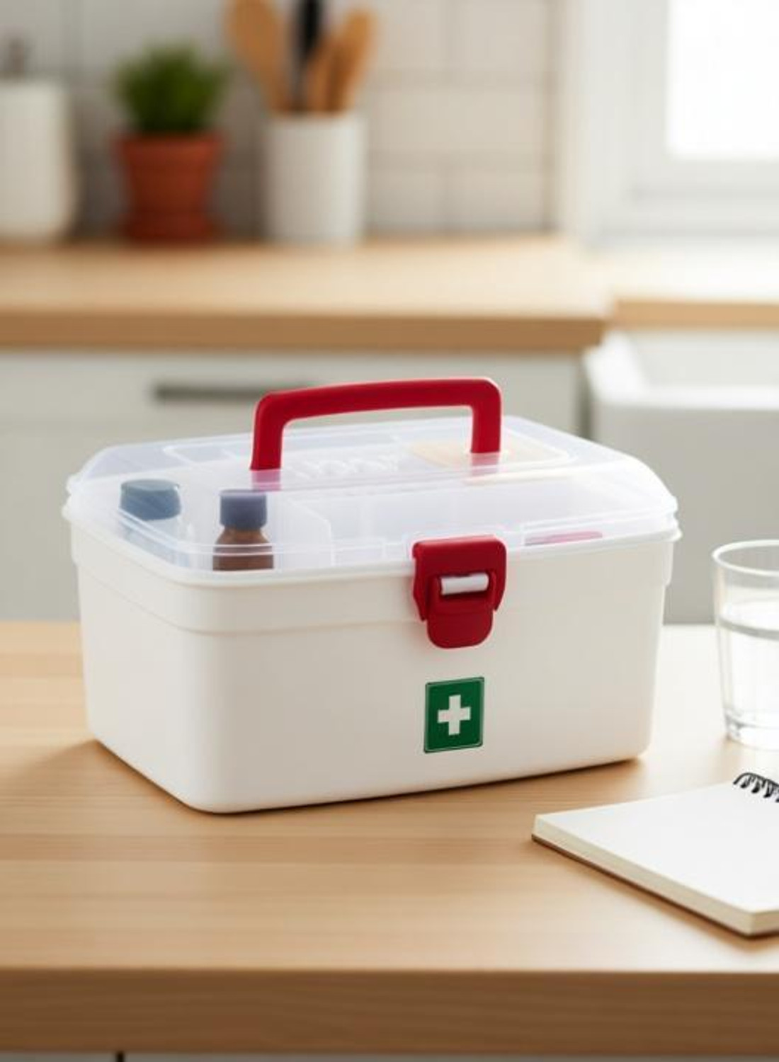 Filox Pack of 1 Plastic Utility Container - 250 ml White