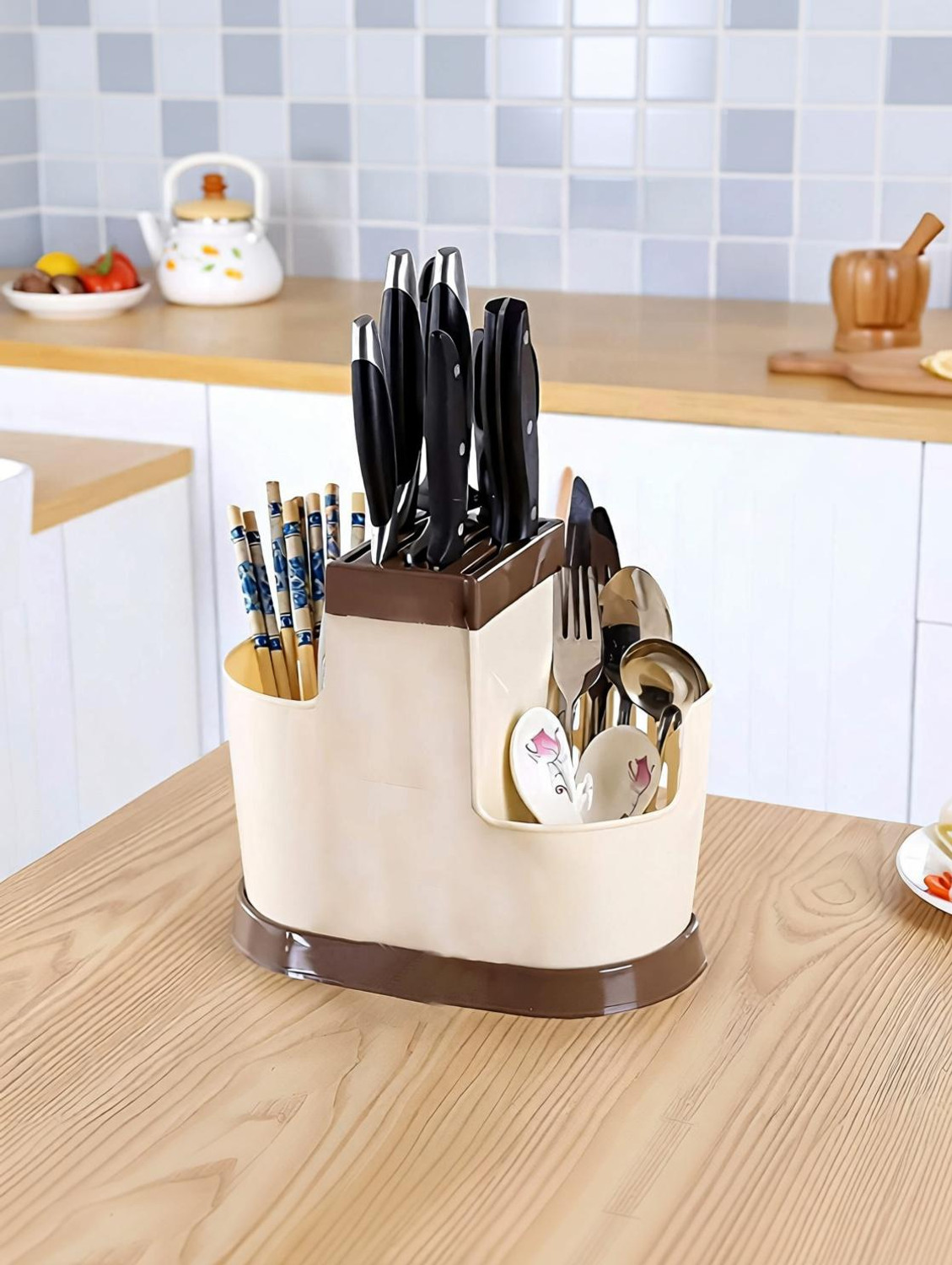 shivalay Empty Cutlery Holder Case