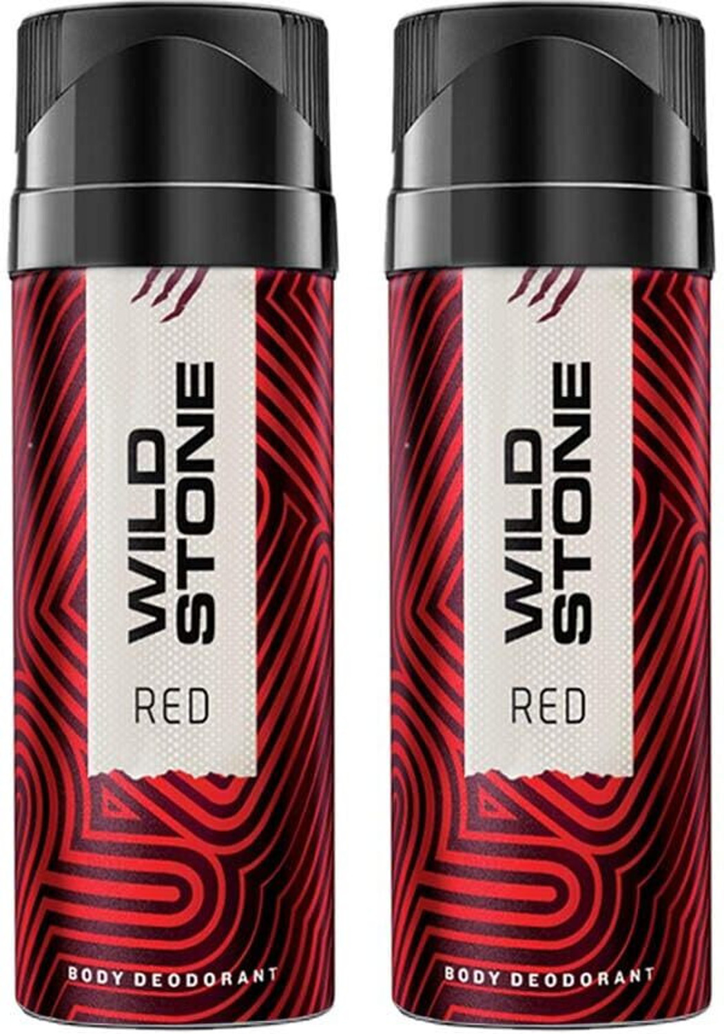 Wild Stone RED Body Perfume Spray for Men Long Lasting Fragrance (50 ML each) Deodorant Spray - For Men