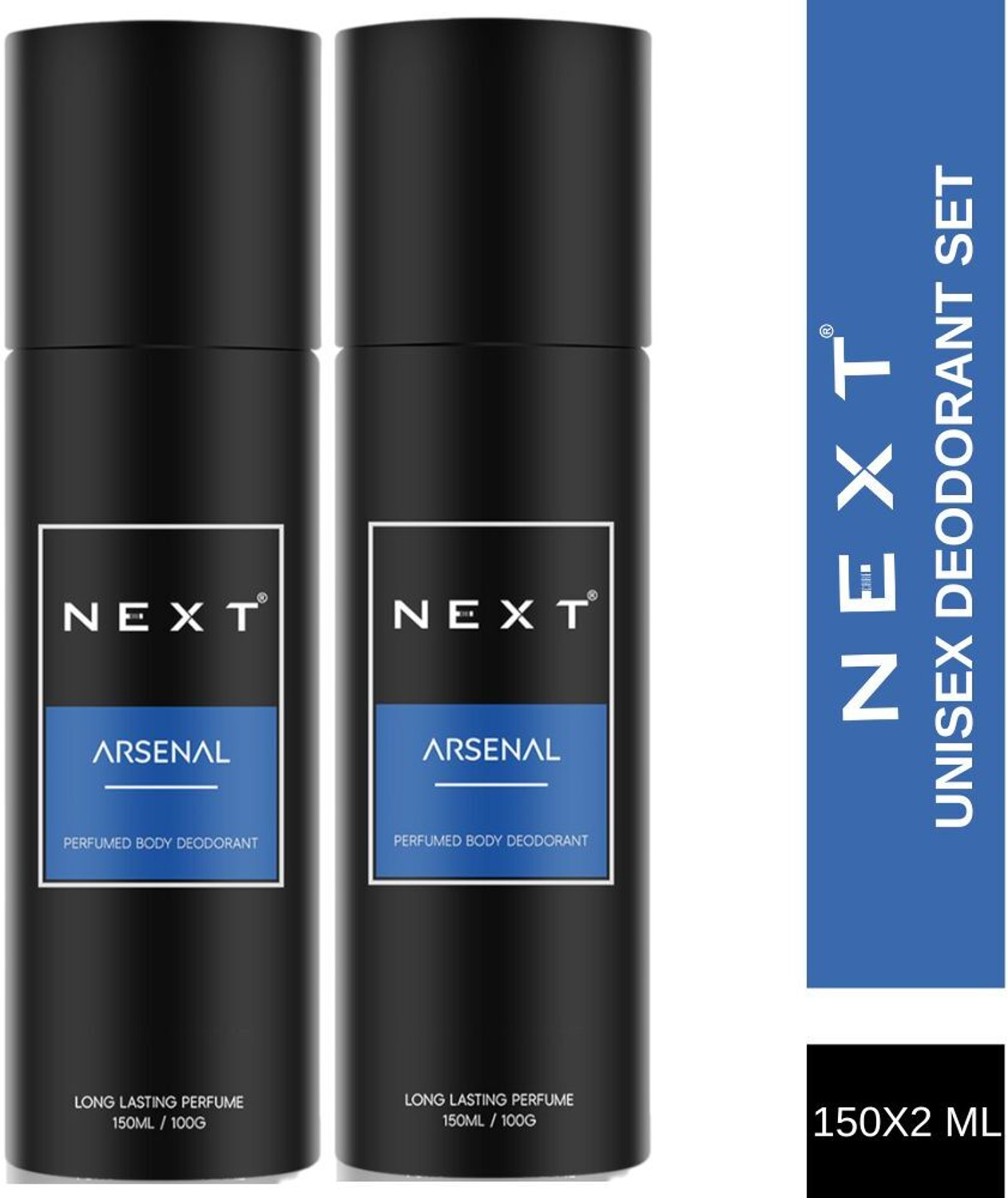 NEXT New Edition Arsenal Beat the Sweat Long Lasting Deodorant Spray - For Men & Women
