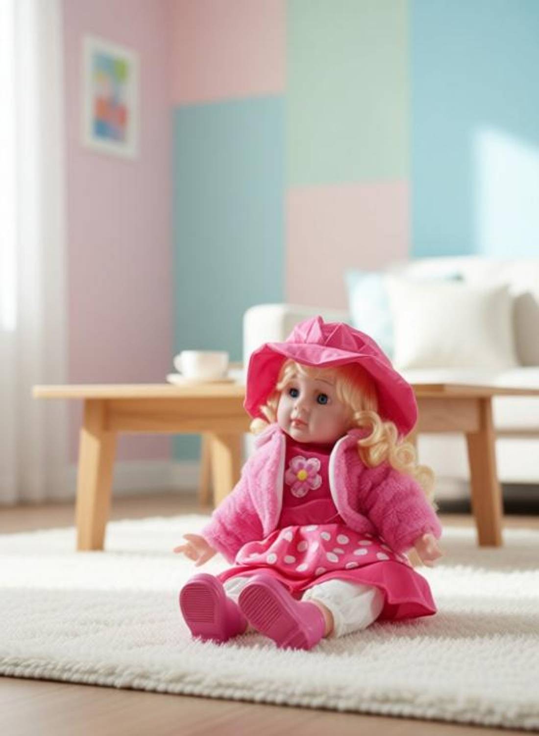Kmc kidoz Poem Doll Baby Doll for Kids Boys and Girls (Color May