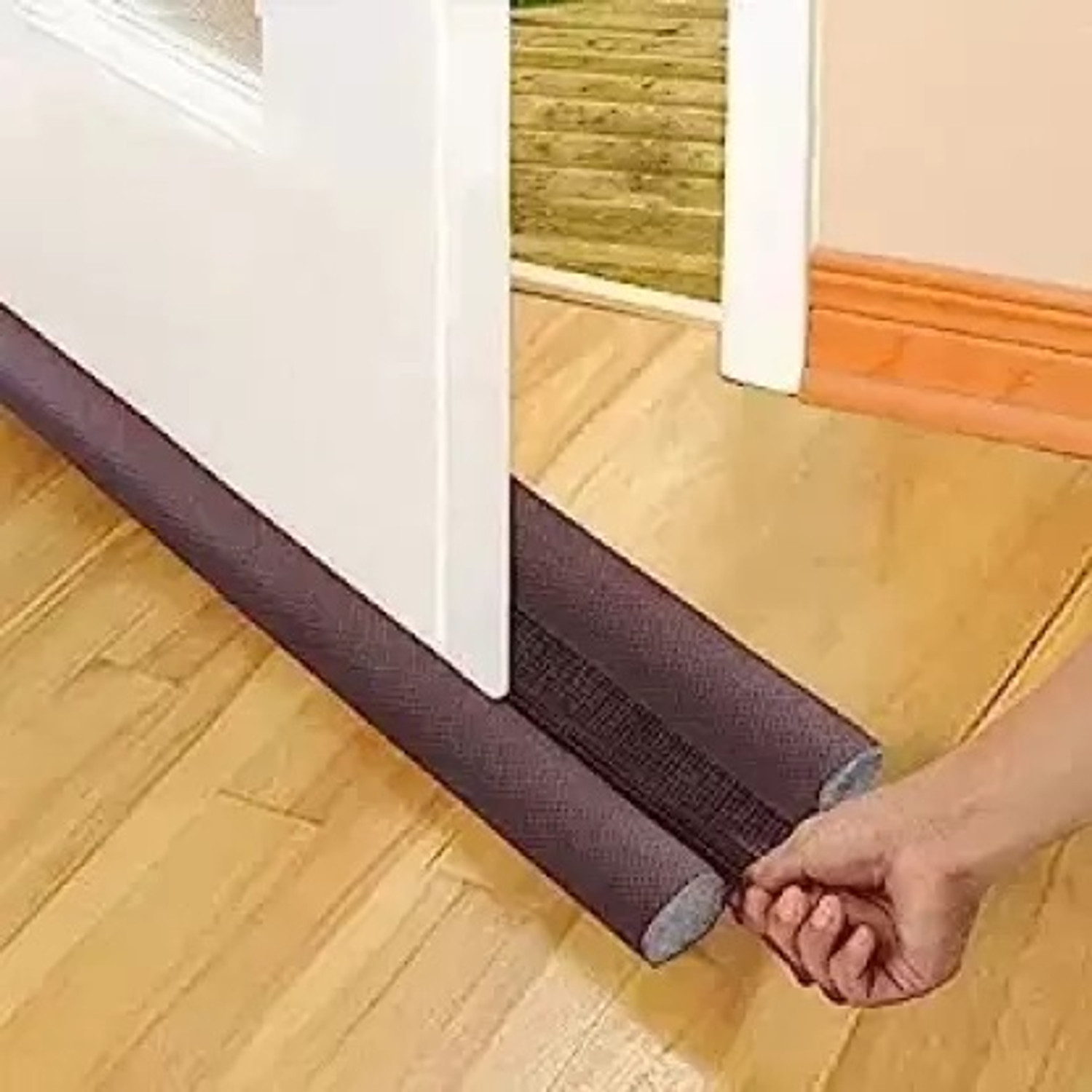 MegaValue (39 INCH )Door Bottom Sealing Strip Guard for Home Door Stoppers Floor Mounted Door Stopper