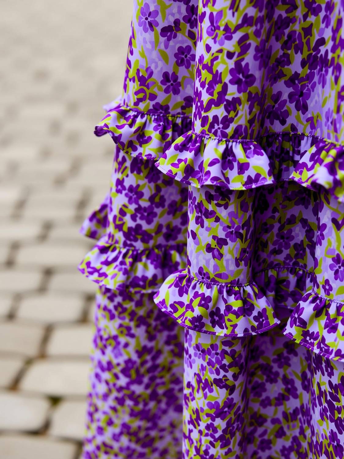 Honky Tonky Women Maxi Purple Dress - Image 3