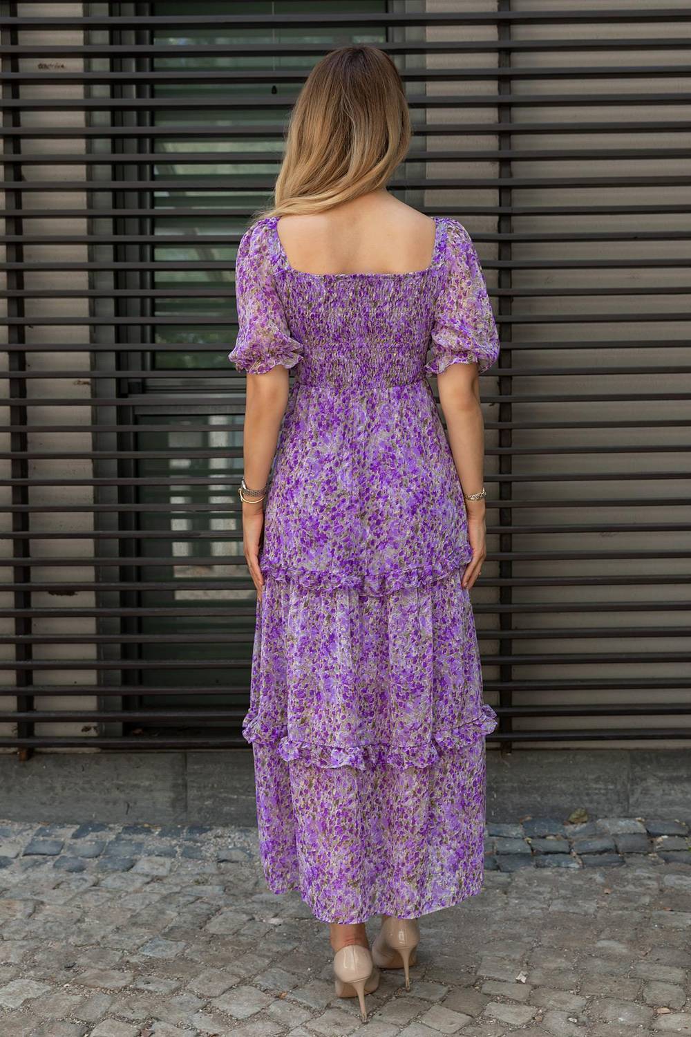 Honky Tonky Women Maxi Purple Dress - Image 5