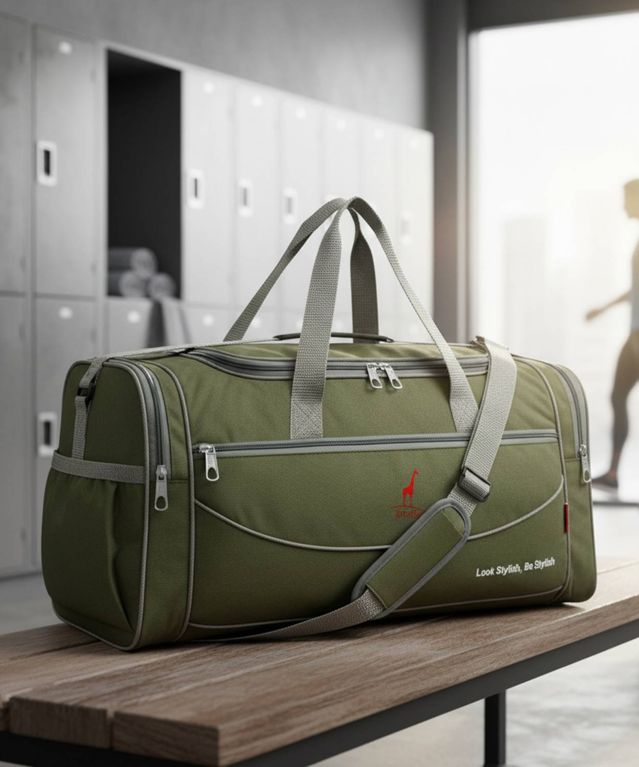 Giraffe Duffel Bag Without Wheels - Image 2