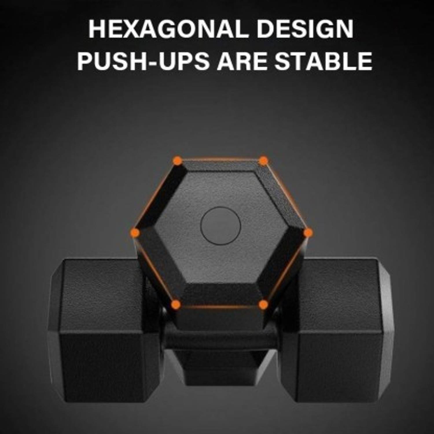 DCS Pro FITNESS 4kg Dumbbell Set - 2 Pairs - Image 5