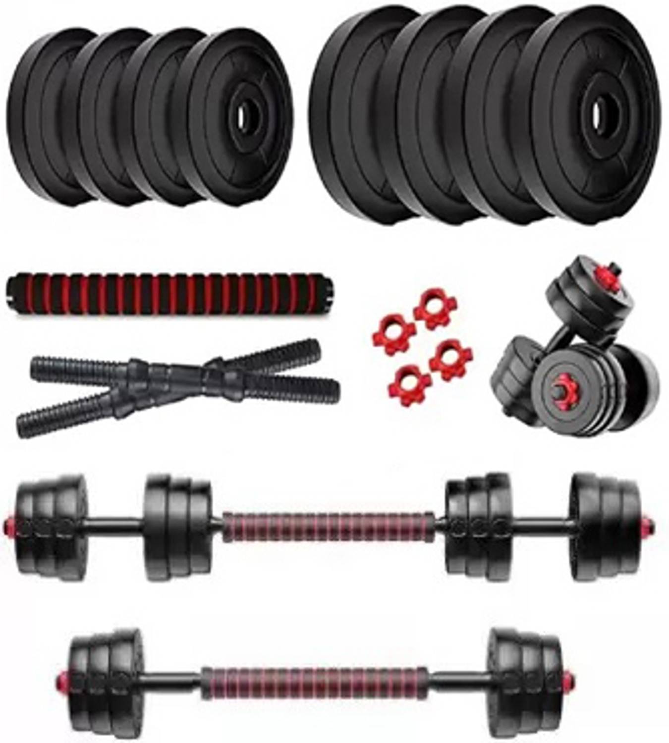 L'AVENIR 12kg Adjustable Dumbbell Set - Image 4