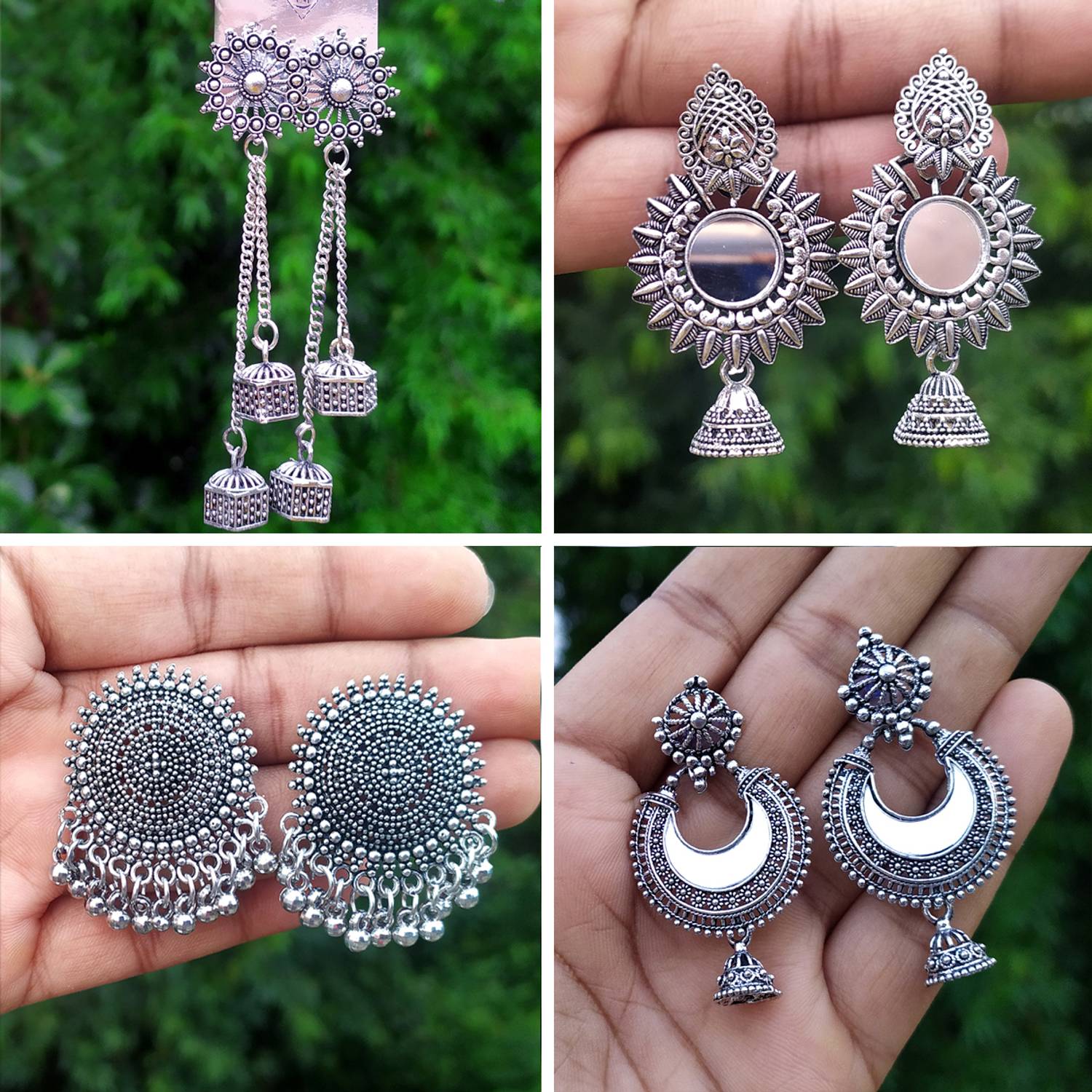 Shopsy Ramaniyata Stainless Steel Drops & Danglers - Image 1