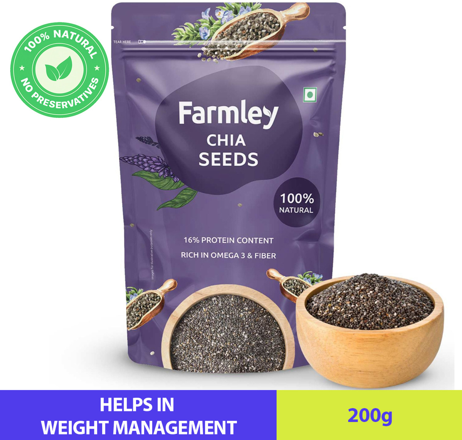 Farmley Premium Chia Seeds
