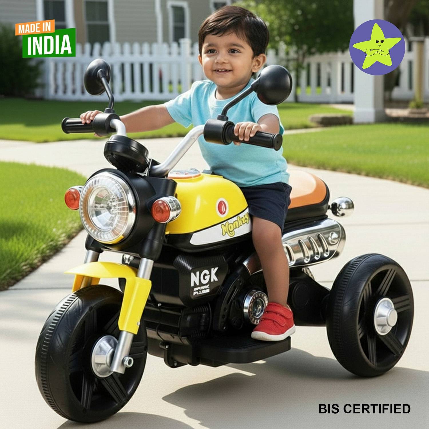 LITTLE RIDES Bike Battery Operated Ride On - Image 1