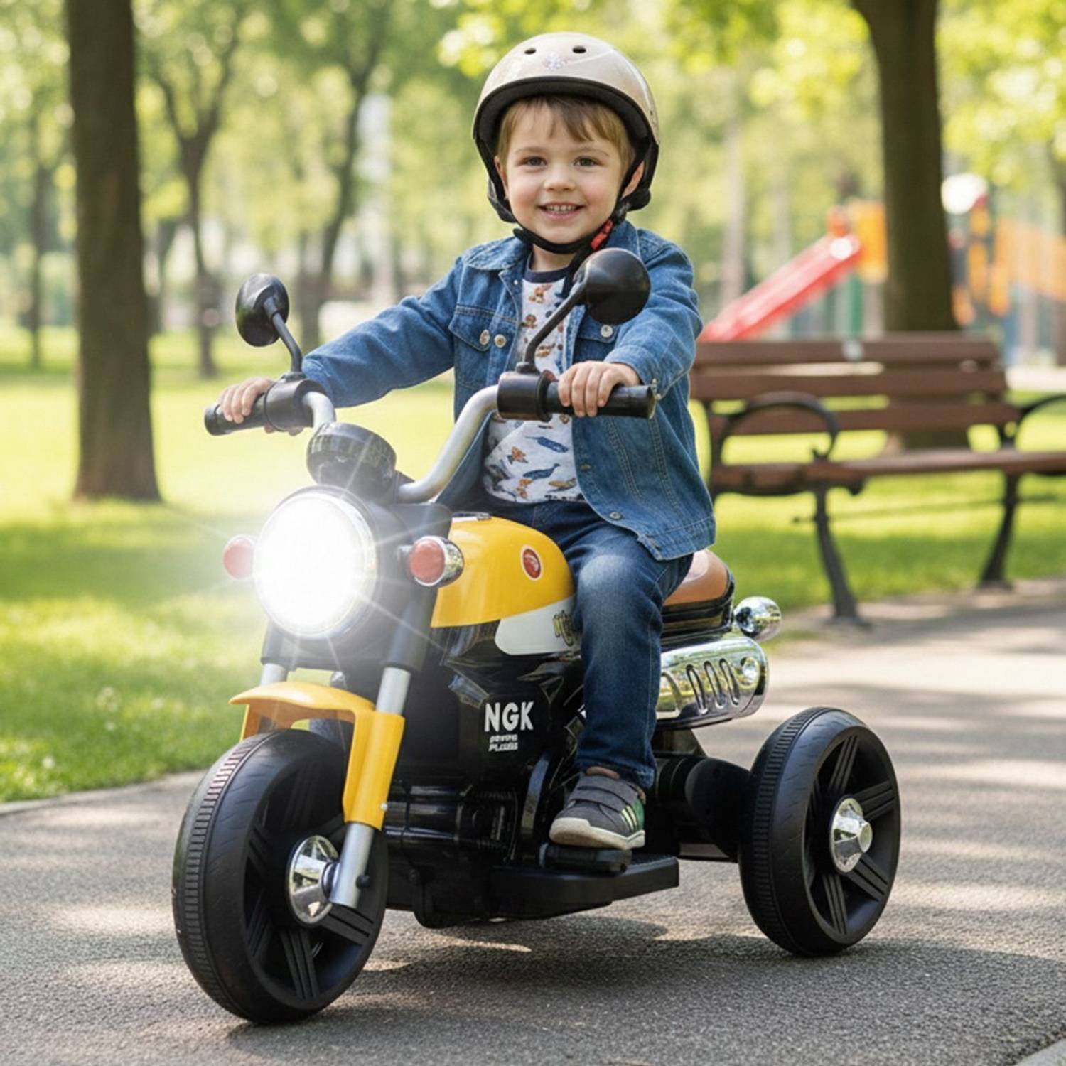 LITTLE RIDES Bike Battery Operated Ride On - Image 5