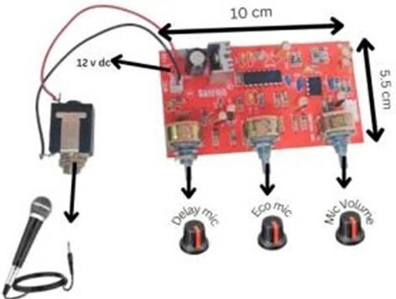SG Flash PREMIUM Echo mic Amplifire Board - Image 2