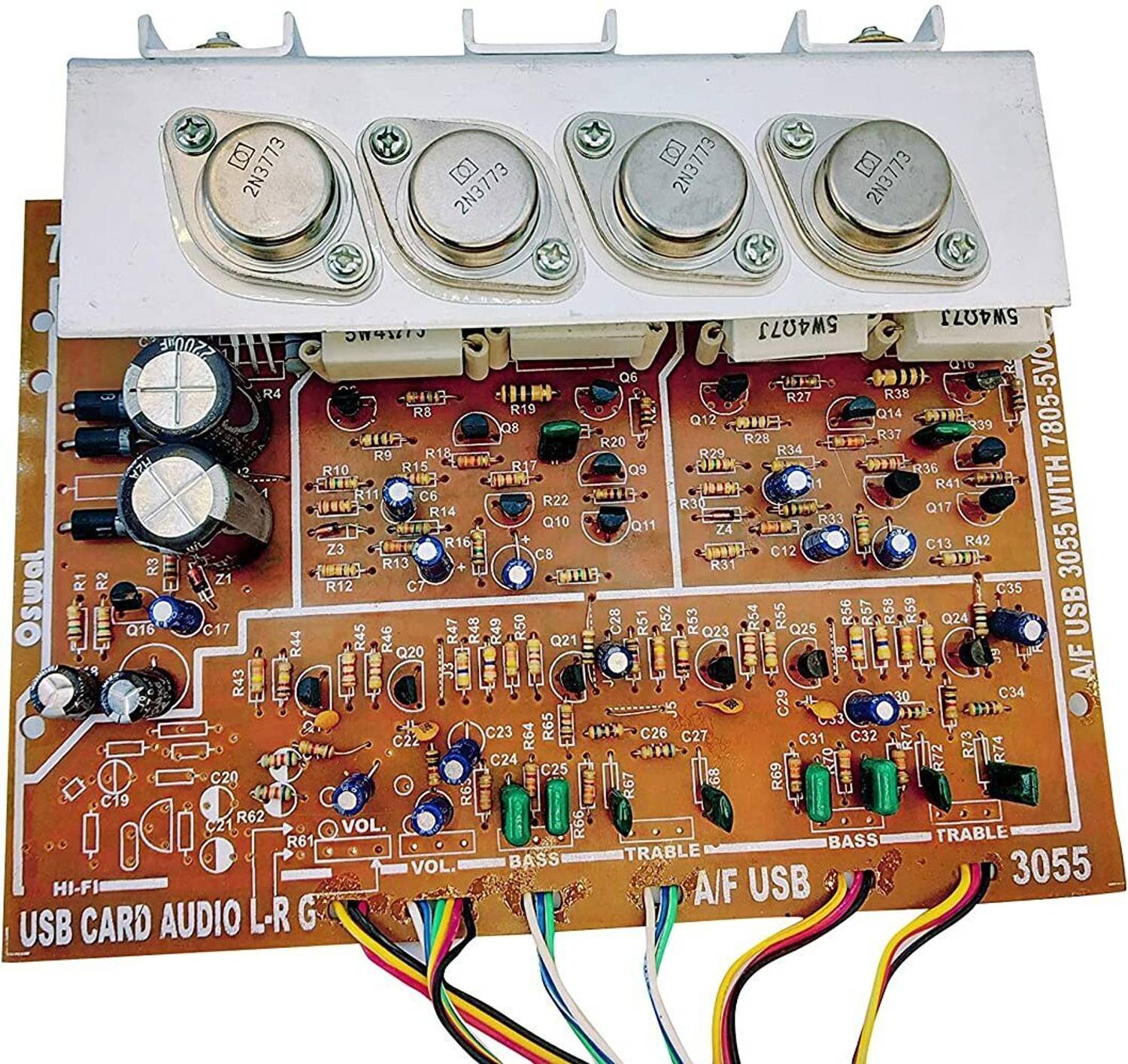 EASTRA 2N3773 250W Transistor Audio Amplifier Board - Image 2