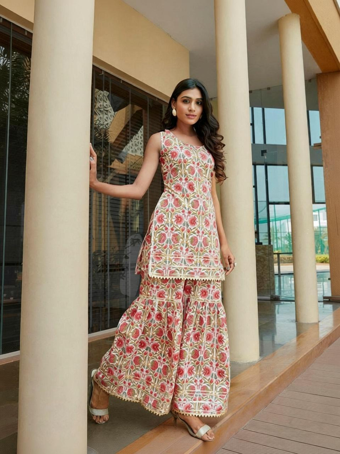 PARI A1 Women Kurta and Palazzo Set