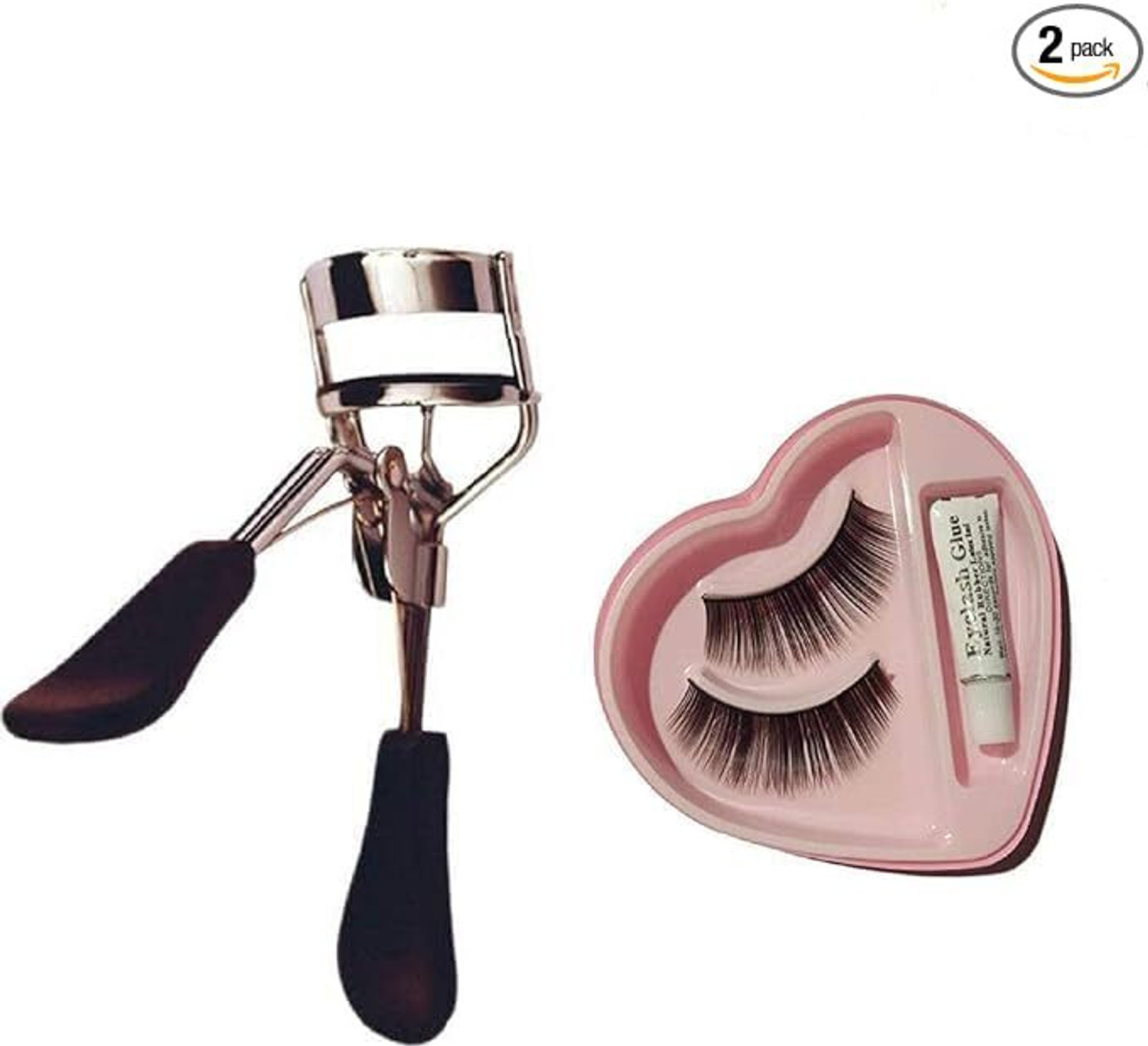 Qul.w Premium Eyelash Curler with 1 Pair of False EyeLashes