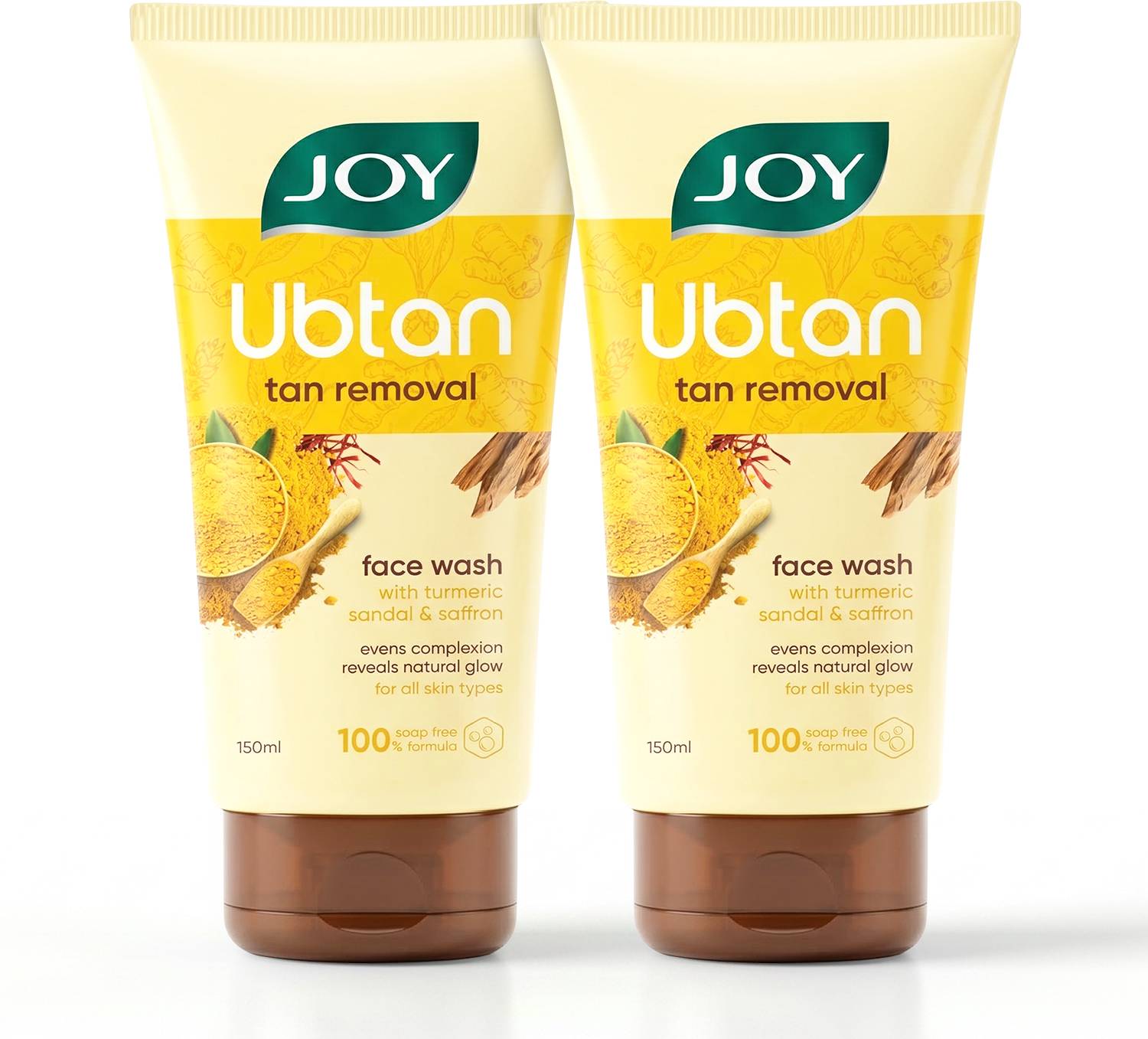 Joy De Tan Ubtan Face Wash 150ml - Image 1