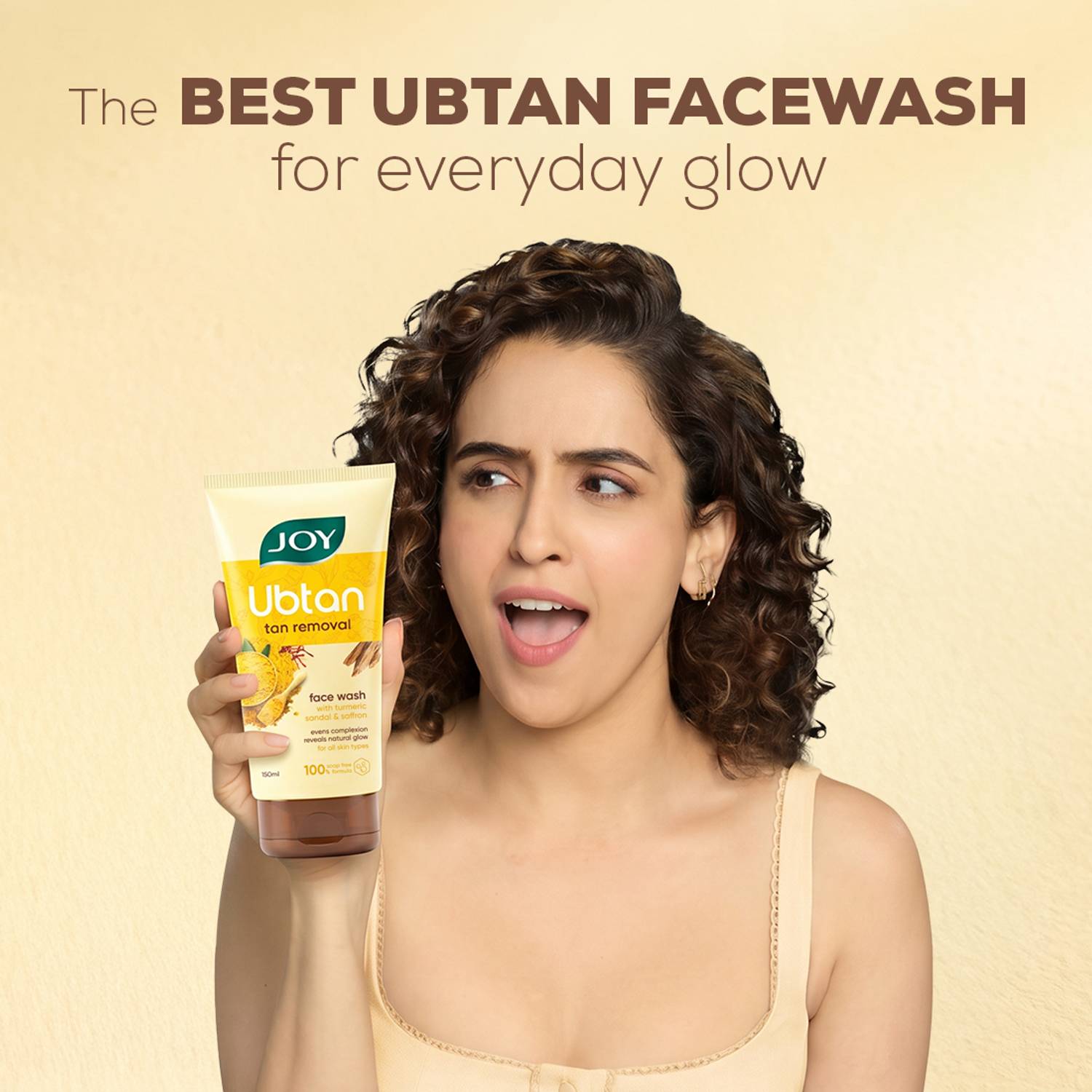 Joy De Tan Ubtan Face Wash 150ml - Image 2