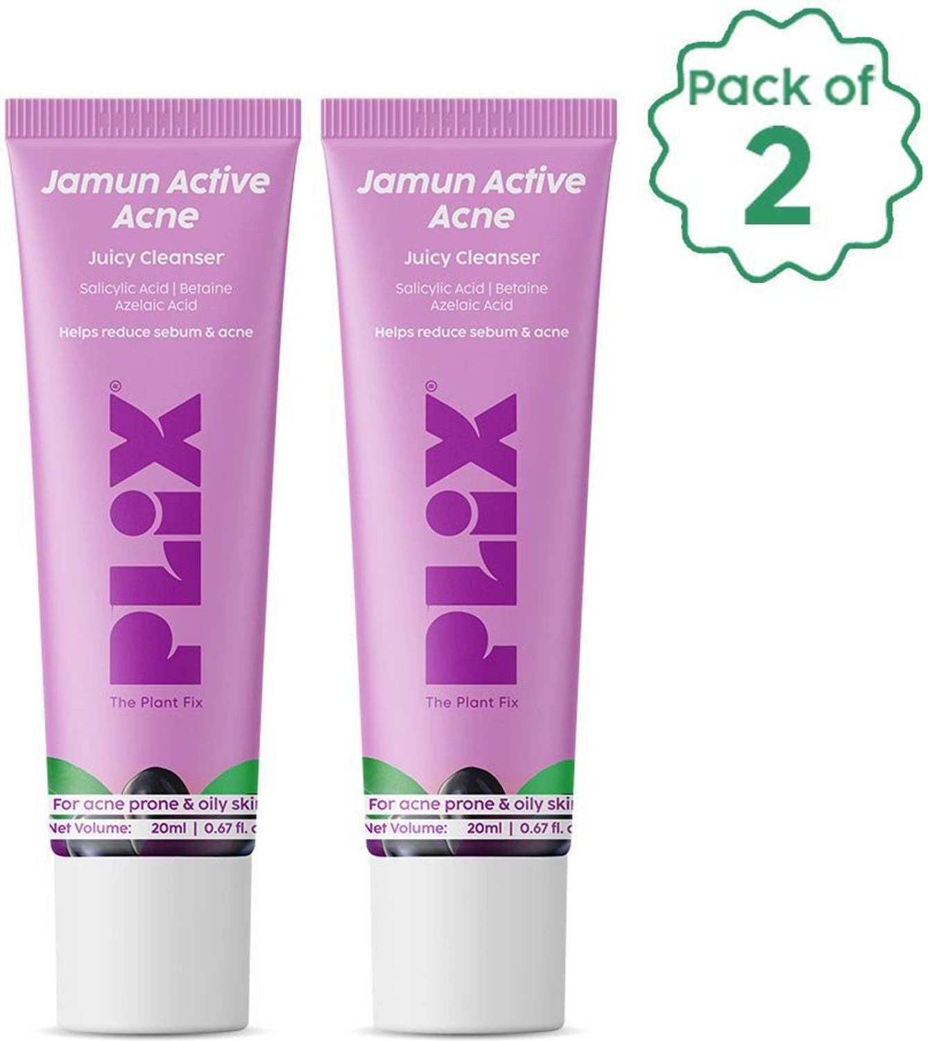 Shopsy The Plant Fix Plix Jamun Pack of 2 · 20 ml (40 ml total) - Image 1