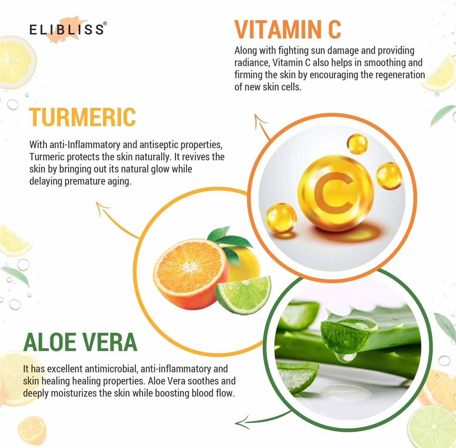 ELIBLISS Vitamin C Boost Face Wash and Serum Combo - Image 3