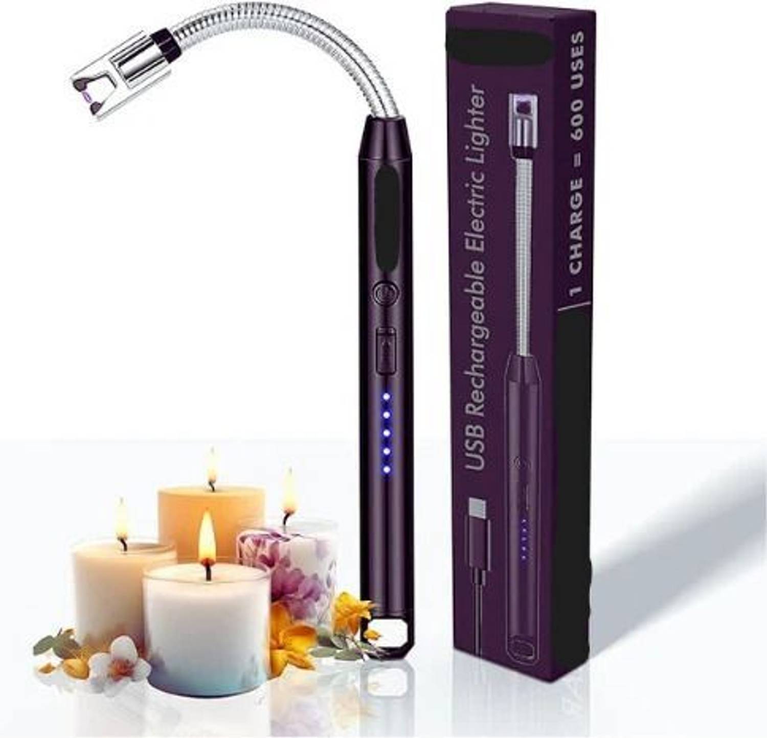 king and queen store 360 Degree Flexible Rechargeable Electric - Image 4