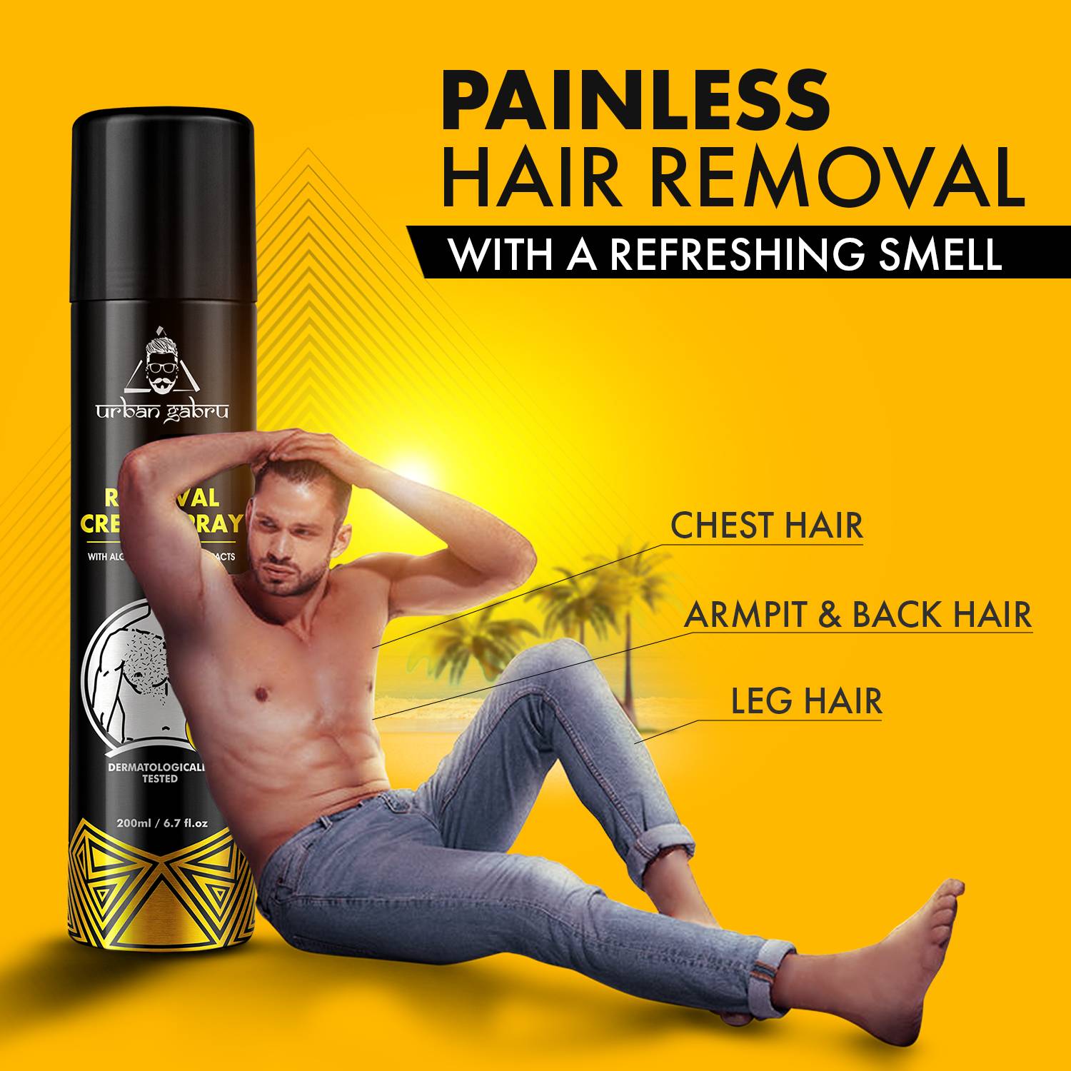 urbangabru Hair Removal Cream Spray - Image 3