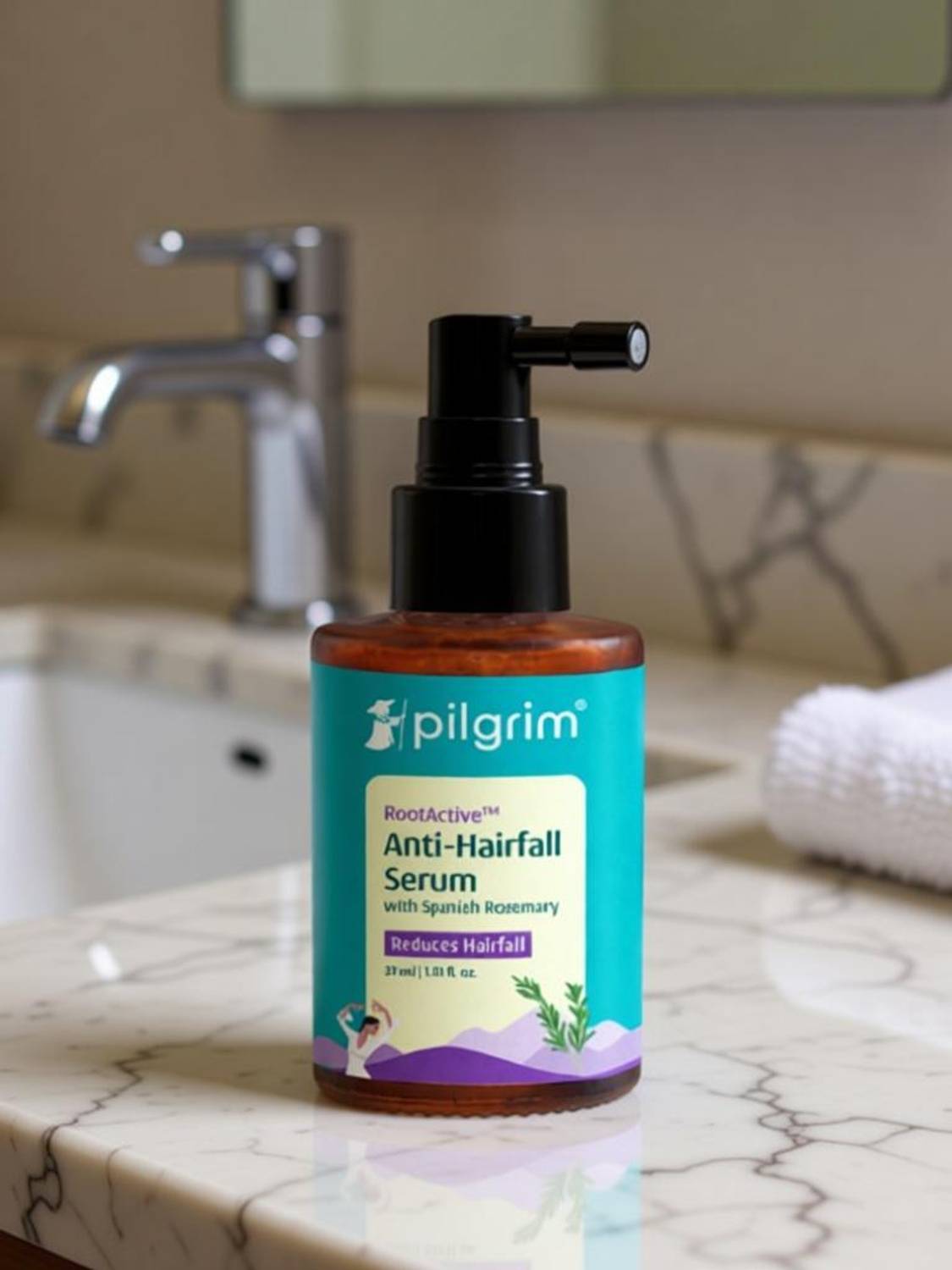 Pilgrim RootActive Anti-Hairfall Serum 30ml - Image 1