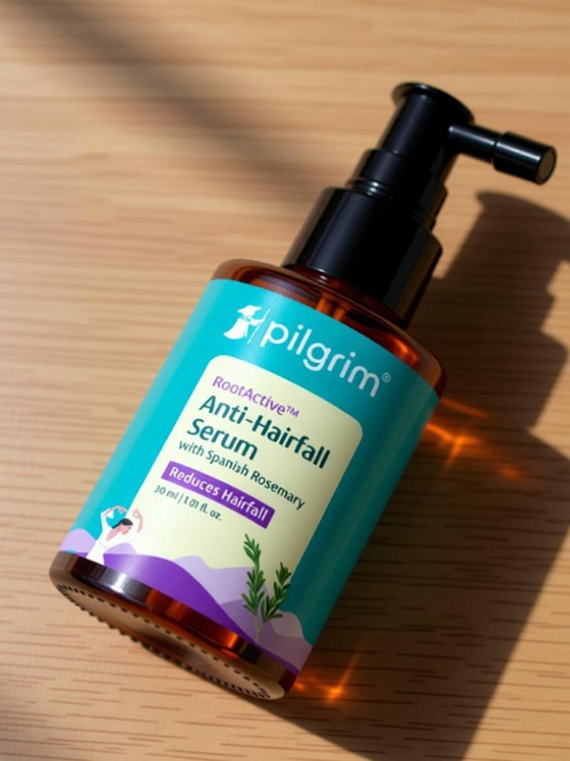 Pilgrim RootActive Anti-Hairfall Serum 30ml - Image 2