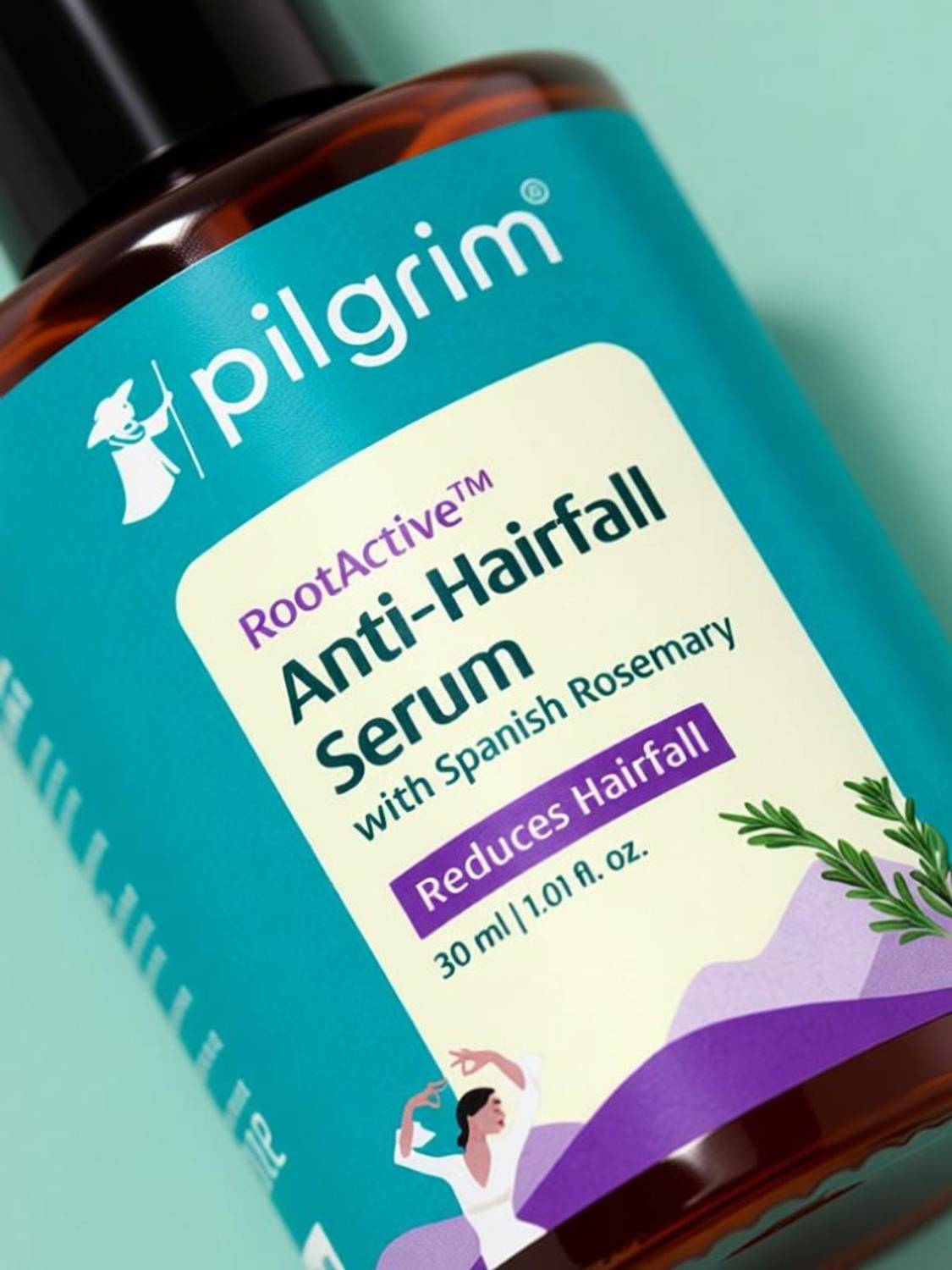 Pilgrim RootActive Anti-Hairfall Serum 30ml - Image 3