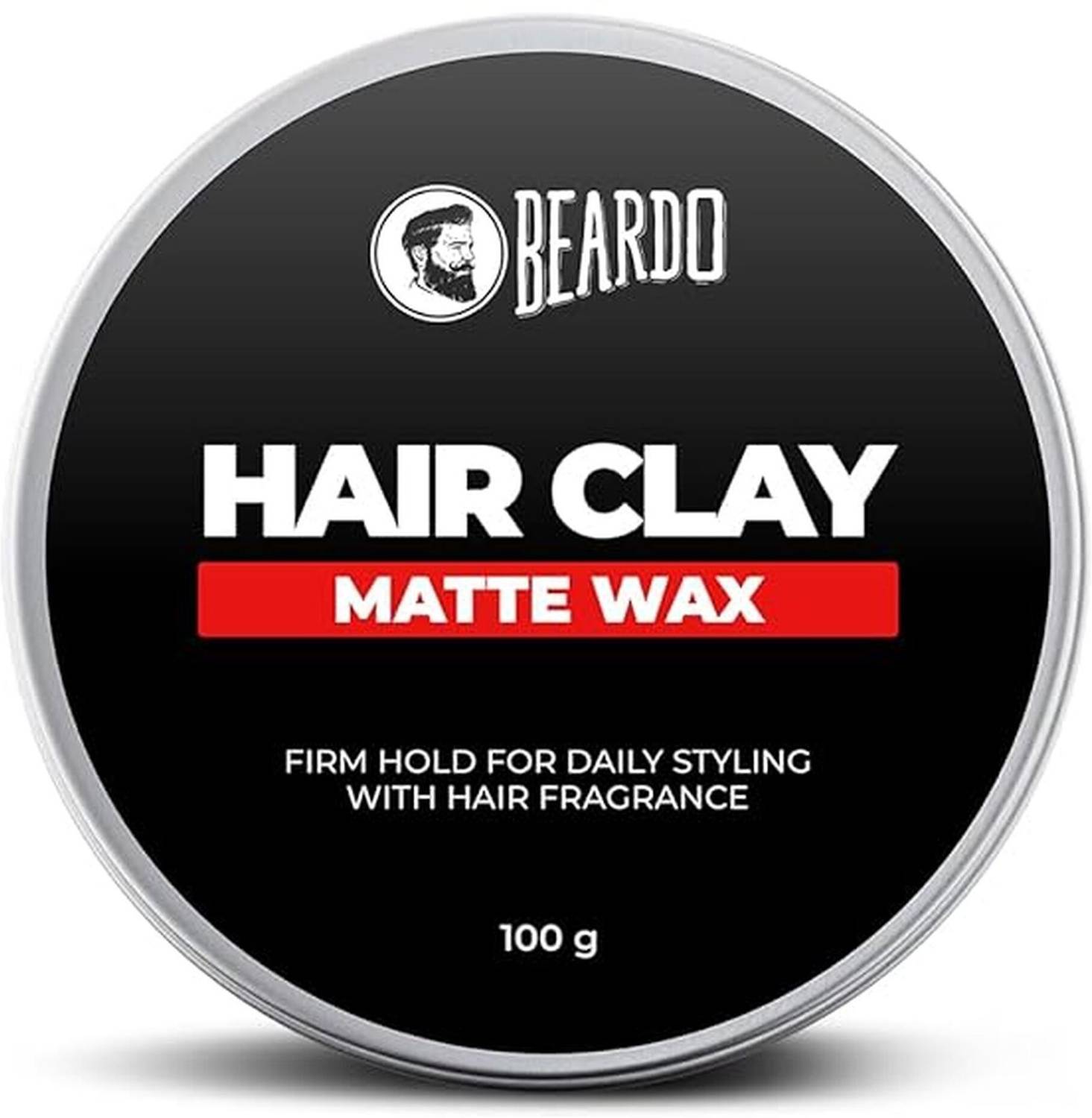 BEARDO Hair CLAY Wax for Men, 100 gm - Image 1